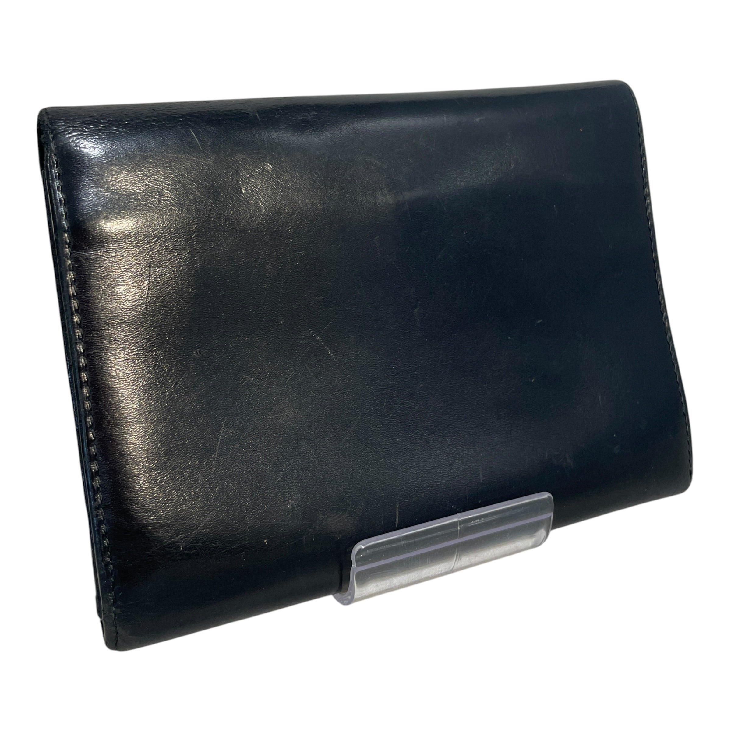PRADA/Wallet/Leather/BLK/L's/Prada Long Wallet view 2