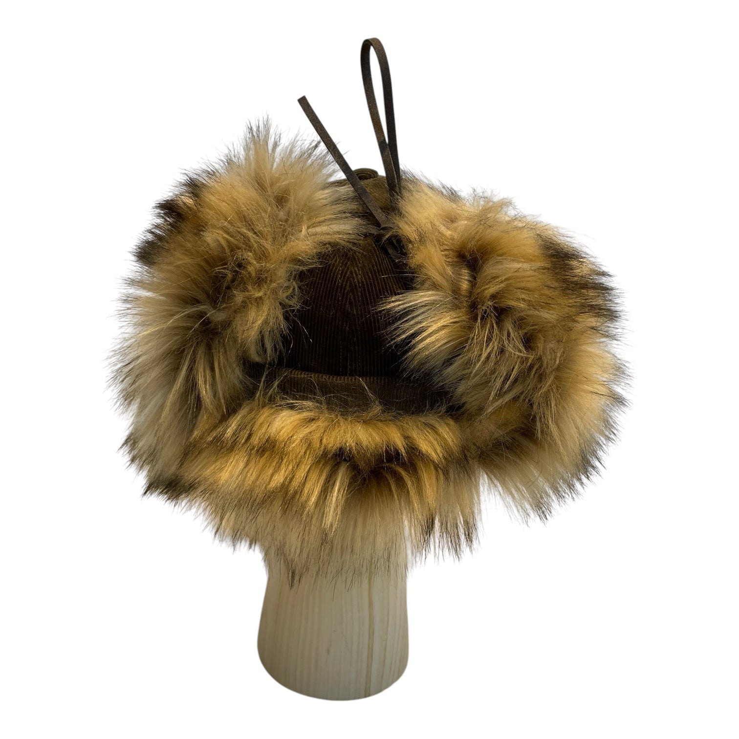 OPEN YY/Cap/FREE/Corduroy/GRN/FUR ON BACK/YY view 4