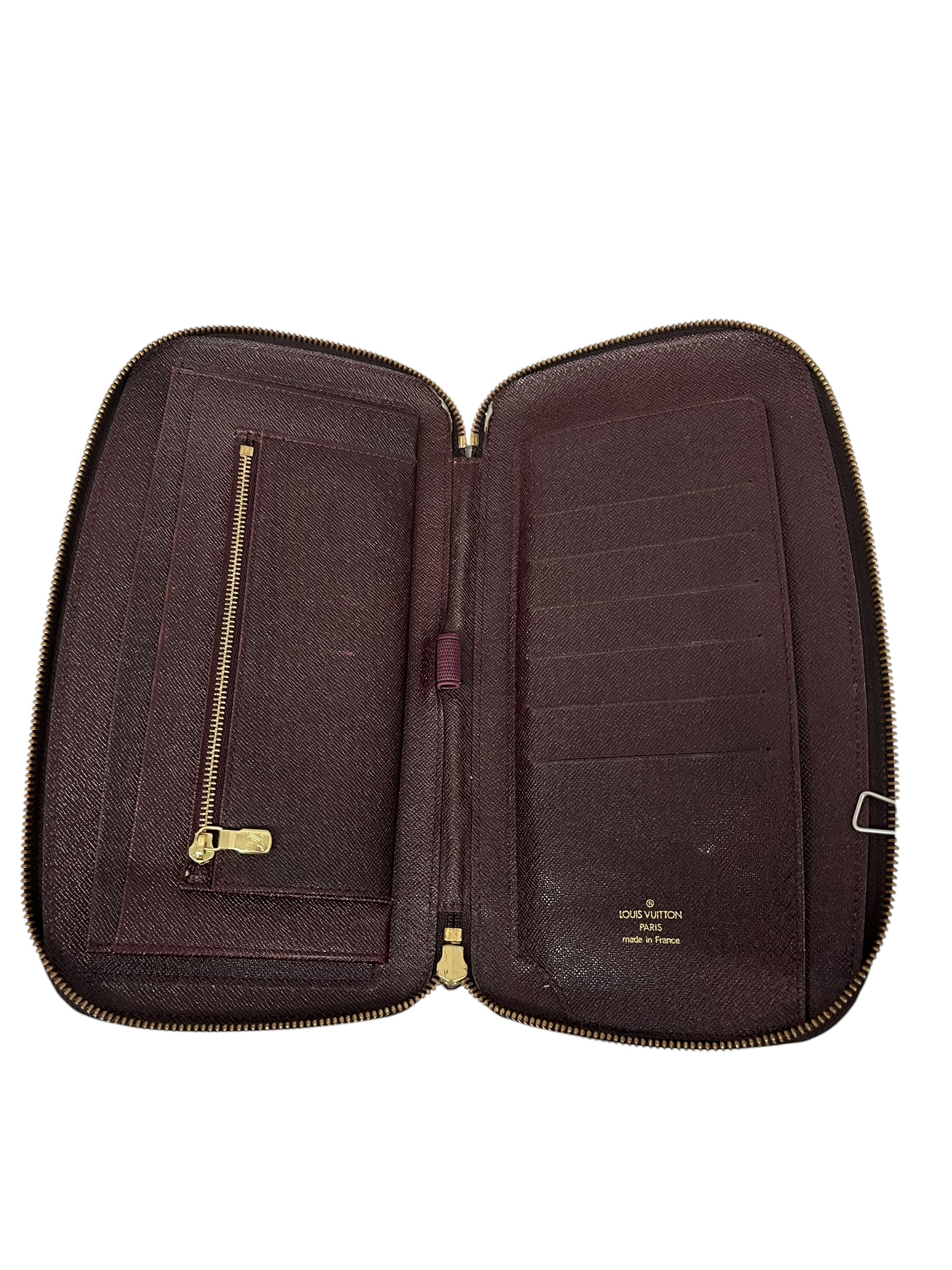 LOUIS VUITTON/Long Wallet/Leather/BRD/TAIGA BAKAL TRAVEL CASE view 5