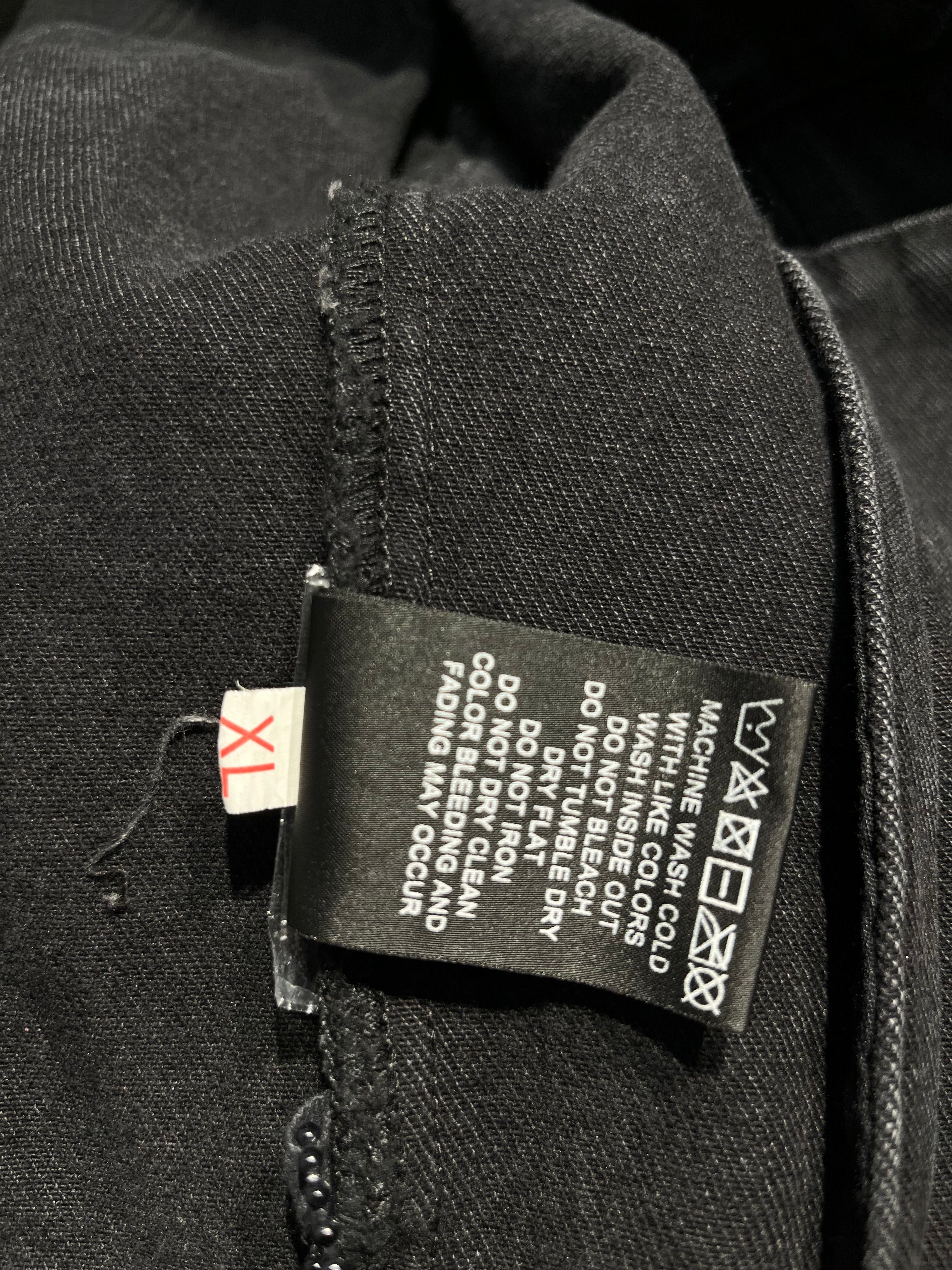 Cult of Individuality/Hoodie/XL/Denim/BLK/TYPE II DENIM 625B10-TT7A view 6