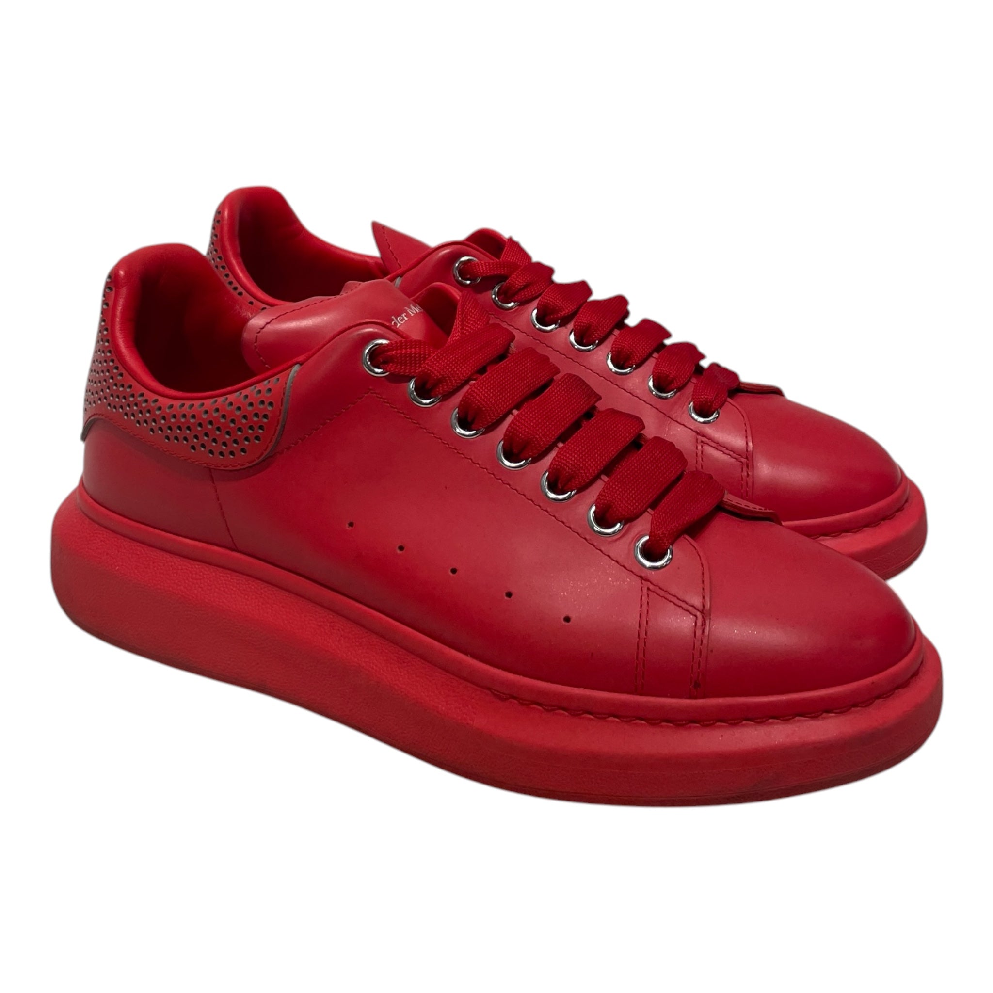 Alexander McQueen/Low-Sneakers/EU 43/Leather/RED/ view 1