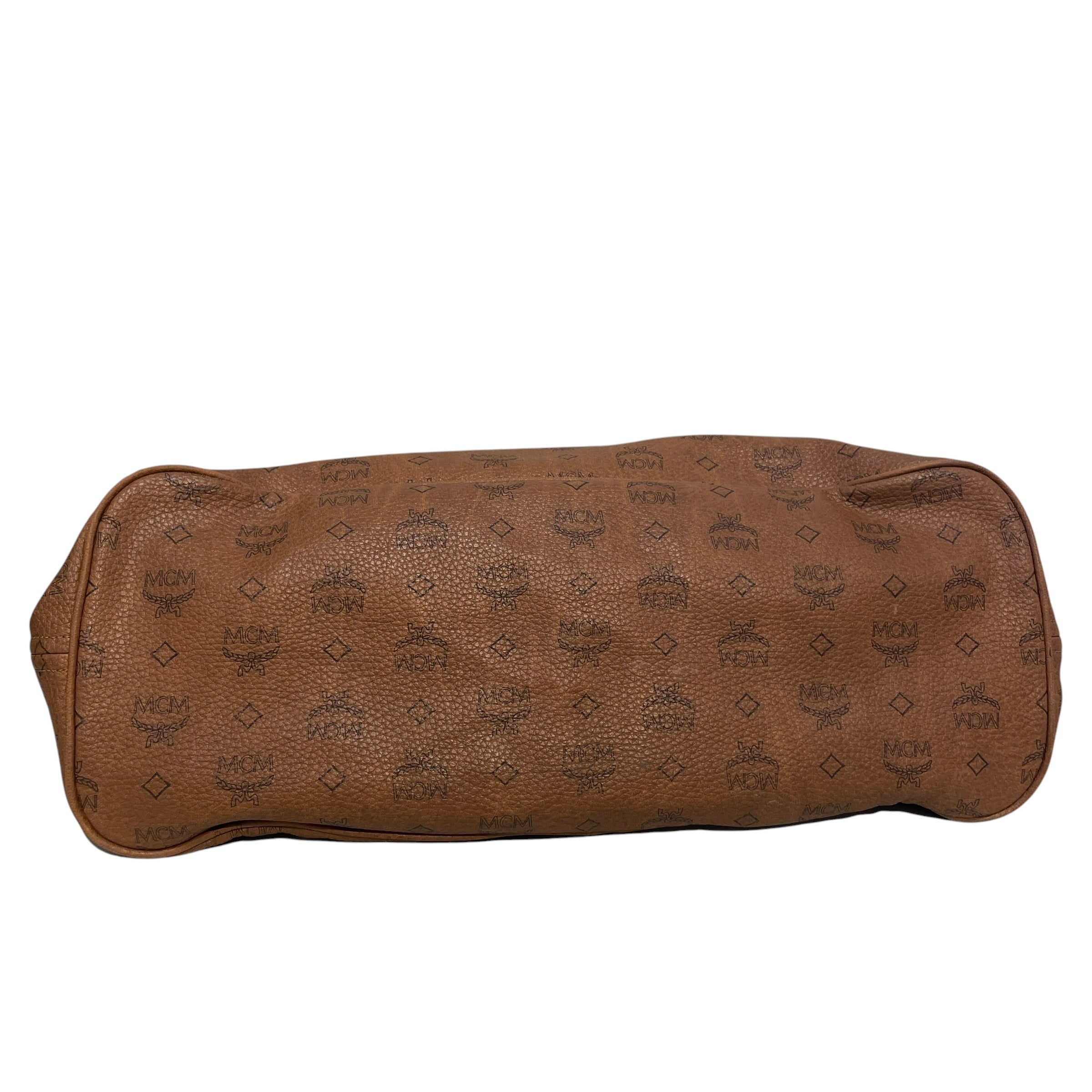 MCM/Tote Bag/Monogram/Leather/BRW/Viestos Tote Bag view 4