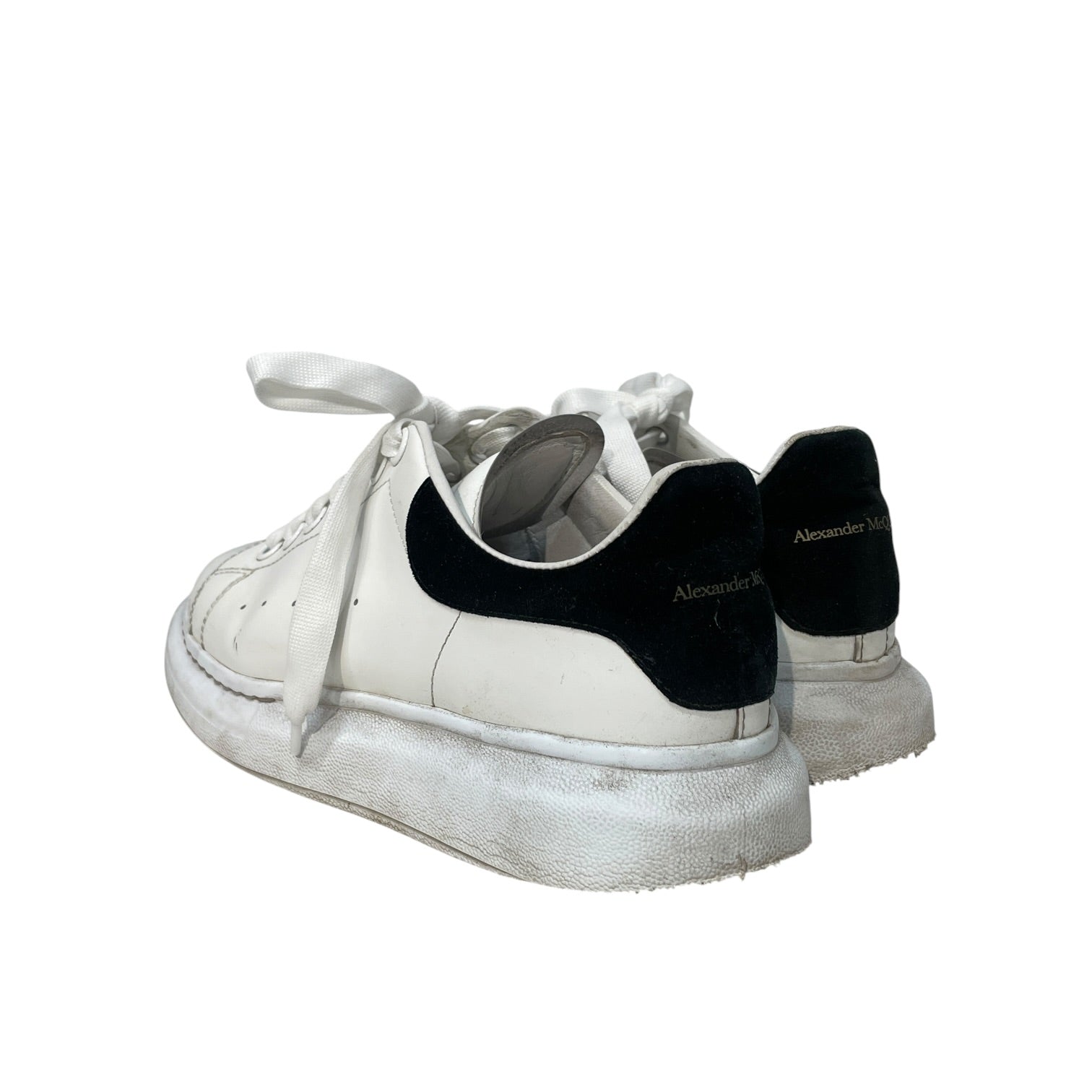 Alexander McQueen/Low-Sneakers/EU 37.5/Leather/WHT/Oversized Sneakers view 2