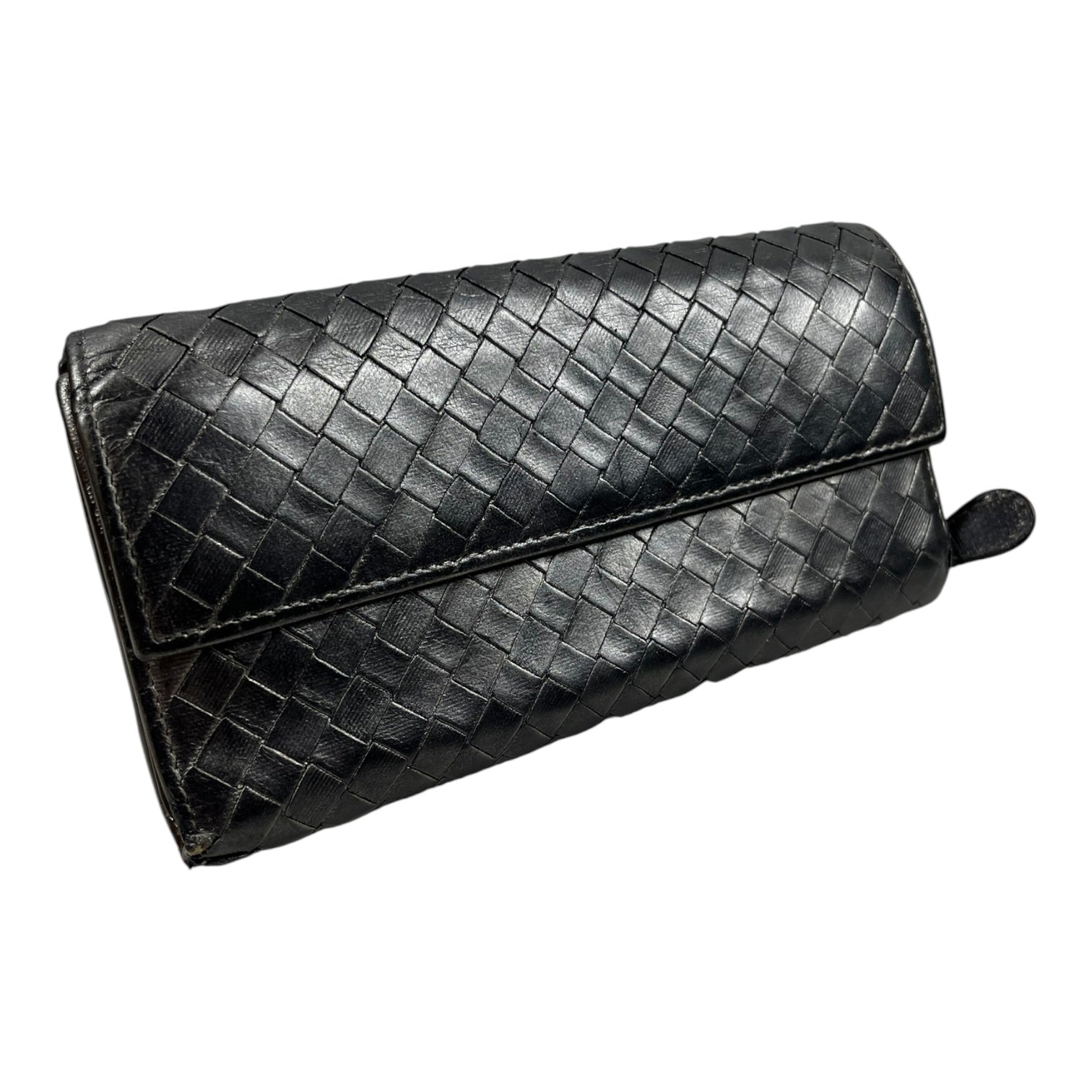 BOTTEGA VENETA/Long Wallet/Leather/SLV/L's/Intrecciato view 2