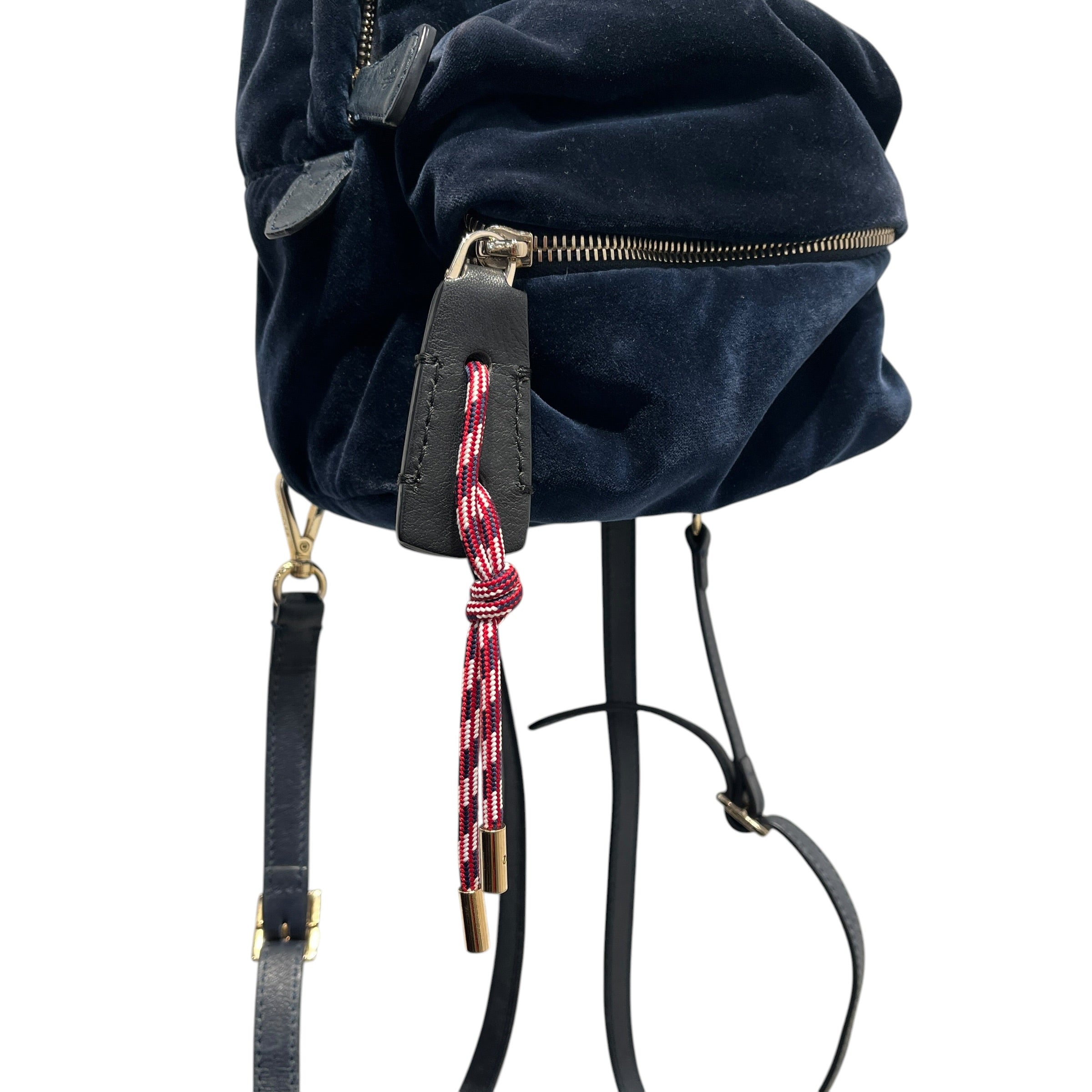 MONCLER/Backpack/NVY/velvet mini backpack view 30
