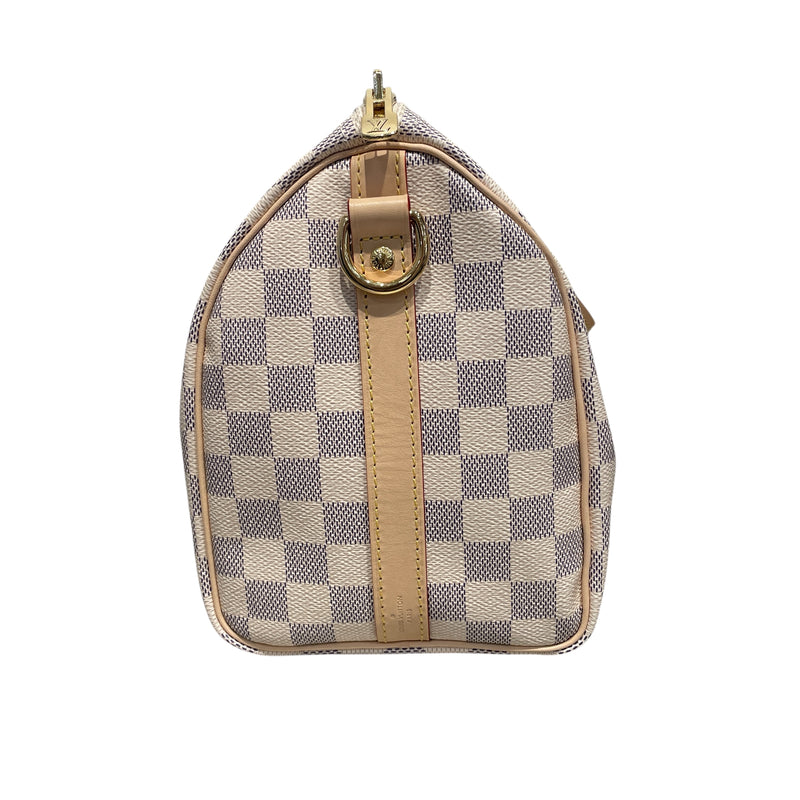 LOUIS VUITTON/Bag/S/Monogram/Leather/CRM/DAMIER