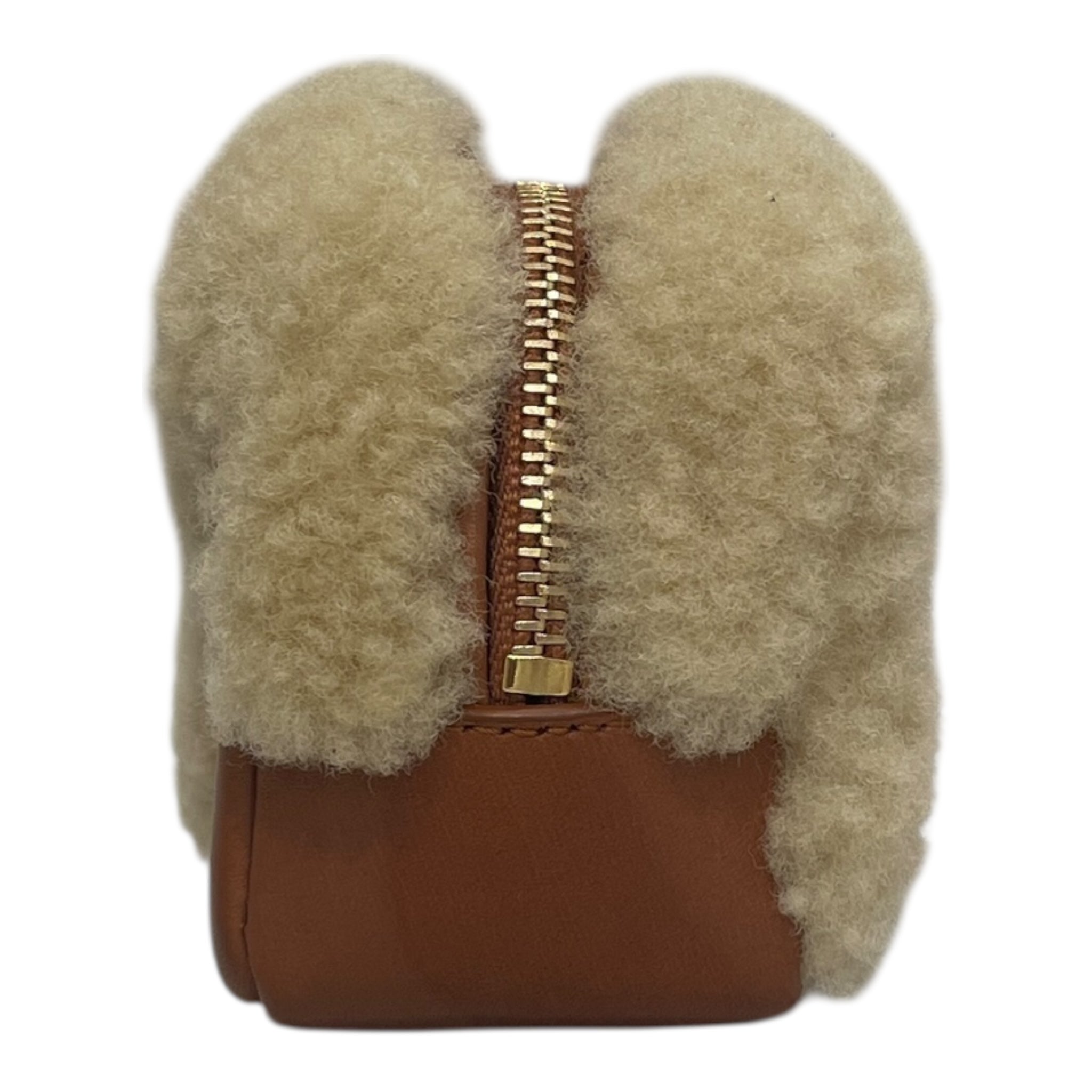 YVES SAINT LAURENT/Pouch/Leather/BRW/WOOL/LEATHER COIN PURSE view 2