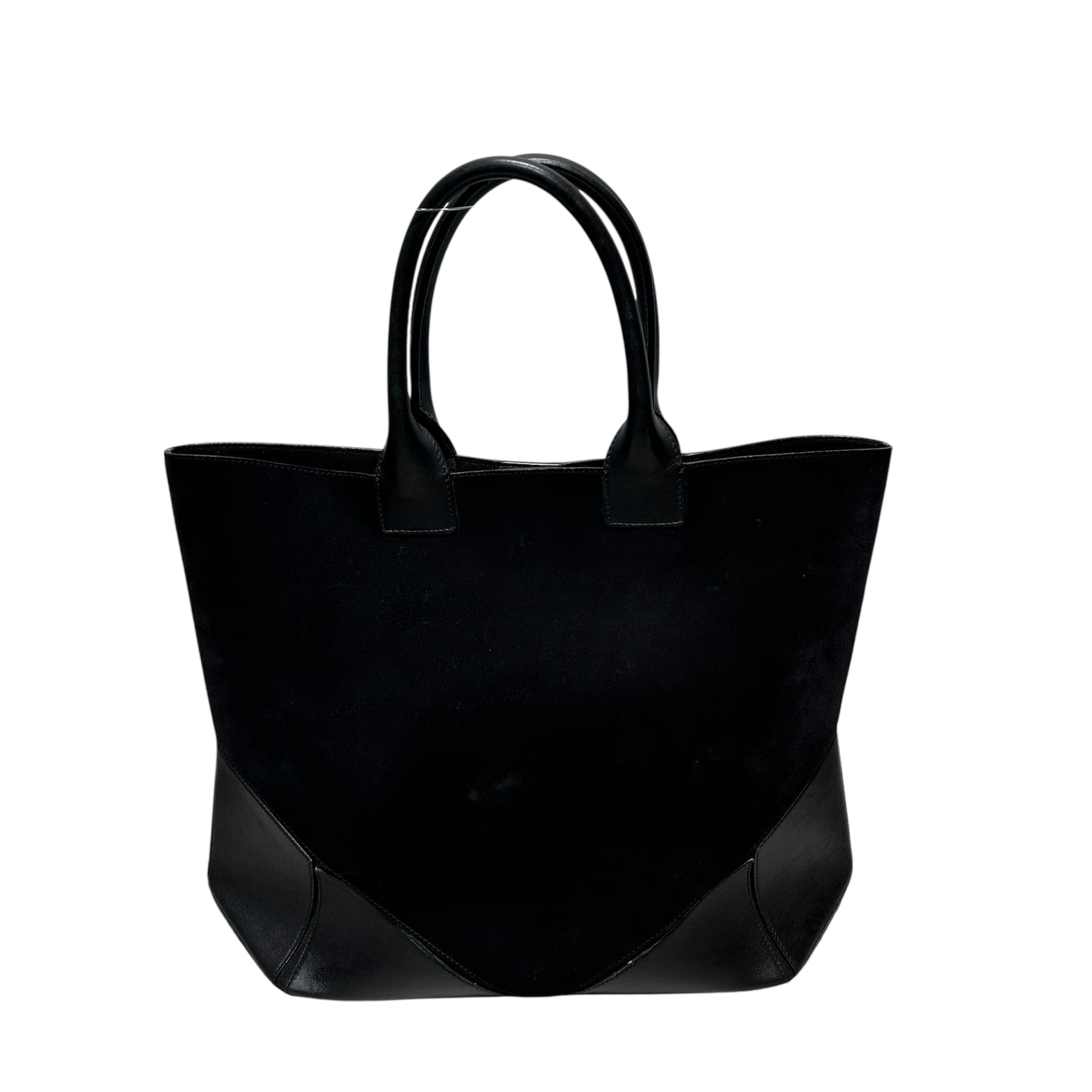 GIVENCHY/Tote Bag/Suede/BLK/SUEDE & LEATH TOTE LEATH HANDL view 2