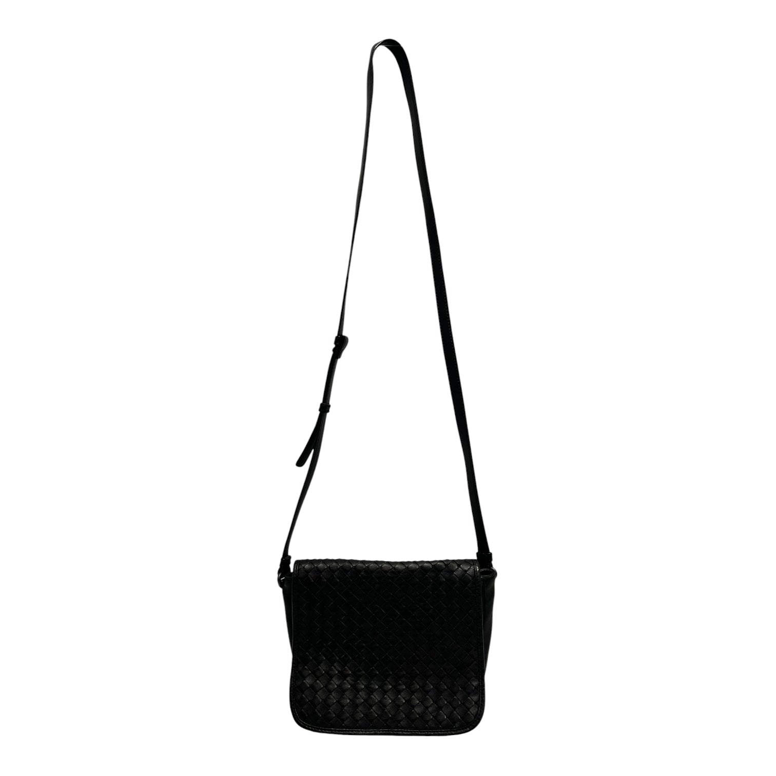 BOTTEGA VENETA/Cross Body Bag/All Over Print/BLK/ view 1
