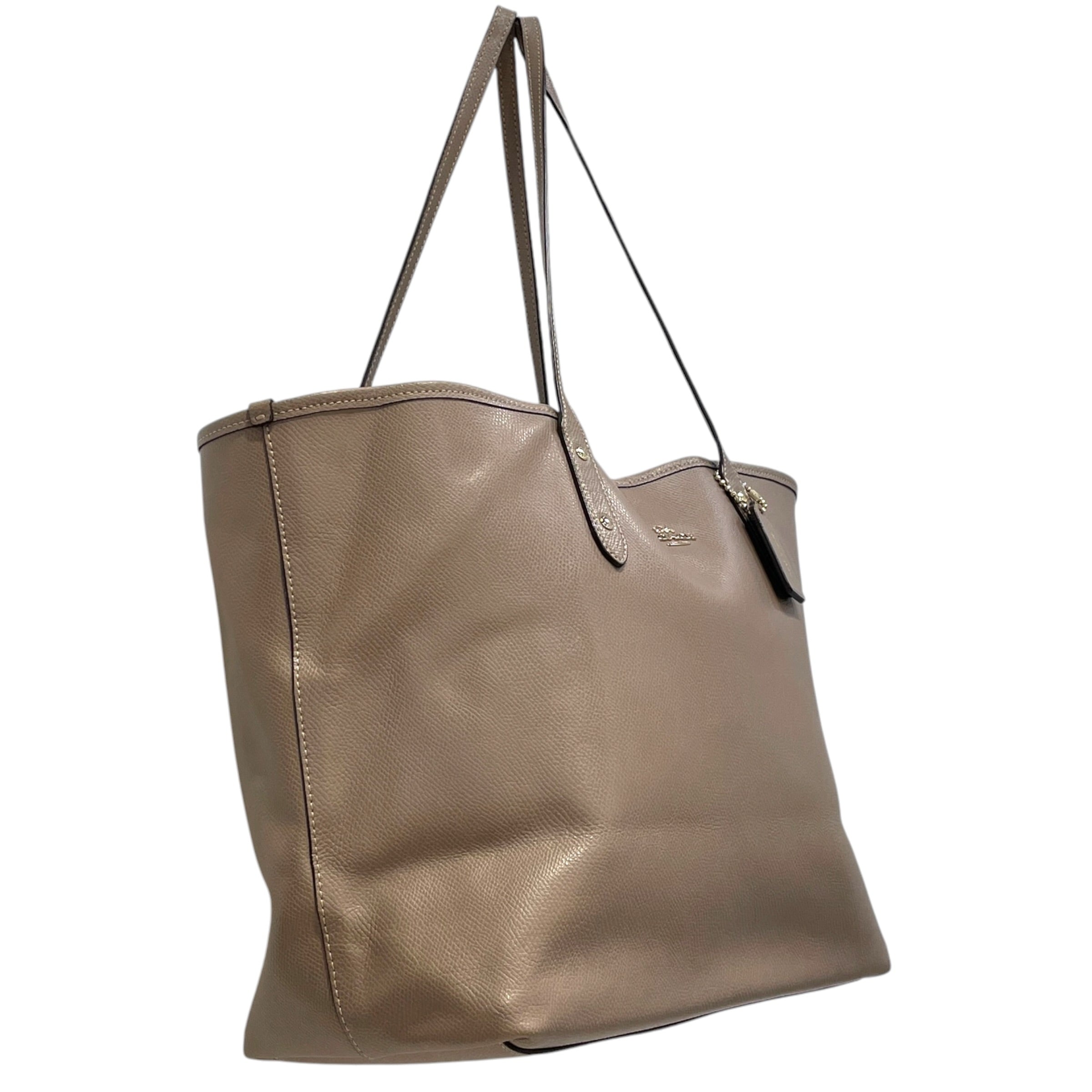 COACH/Tote Bag/Leather/BEG/City view 6