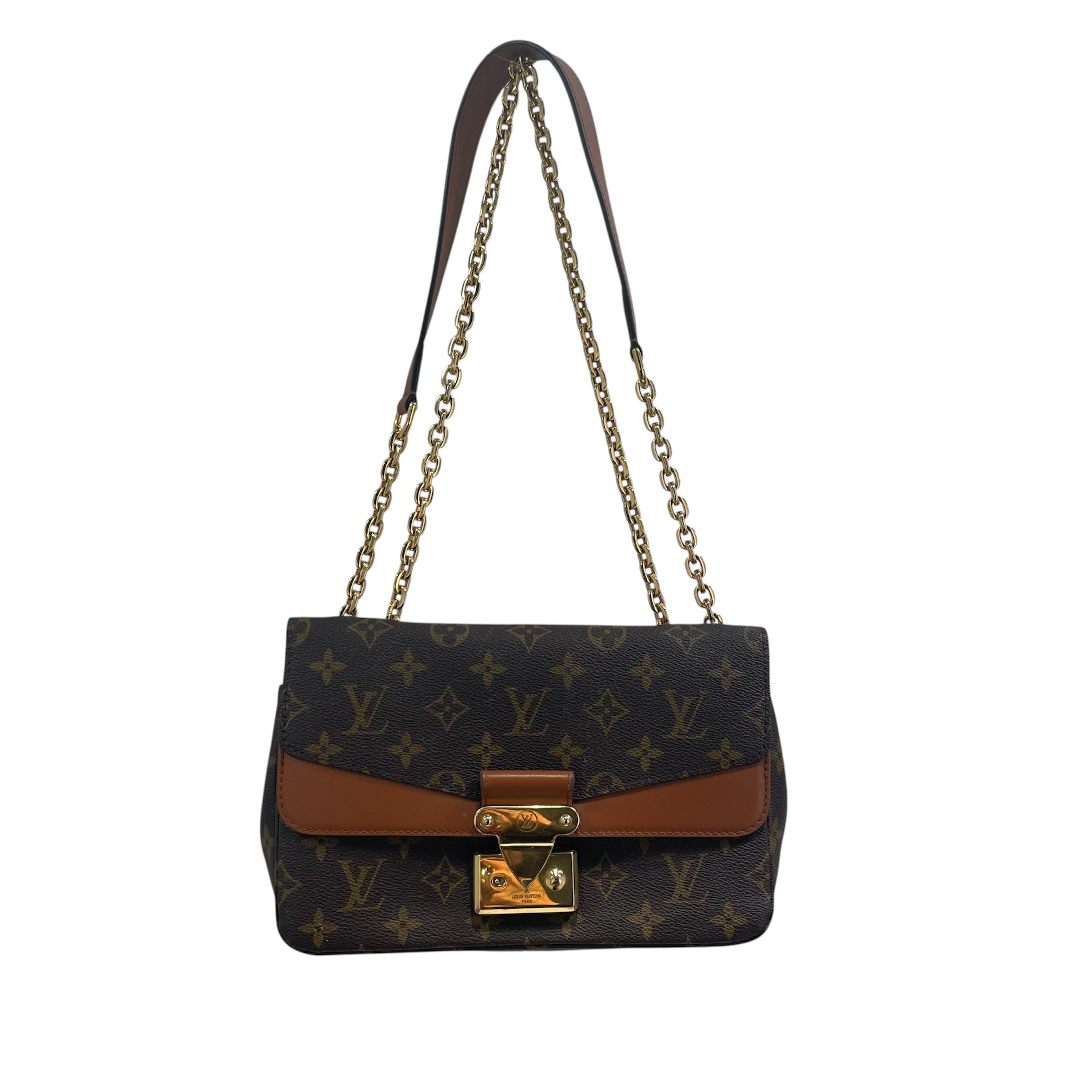 LOUIS VUITTON/Backpack/Monogram/Leather/BRW/damier ebene view 1