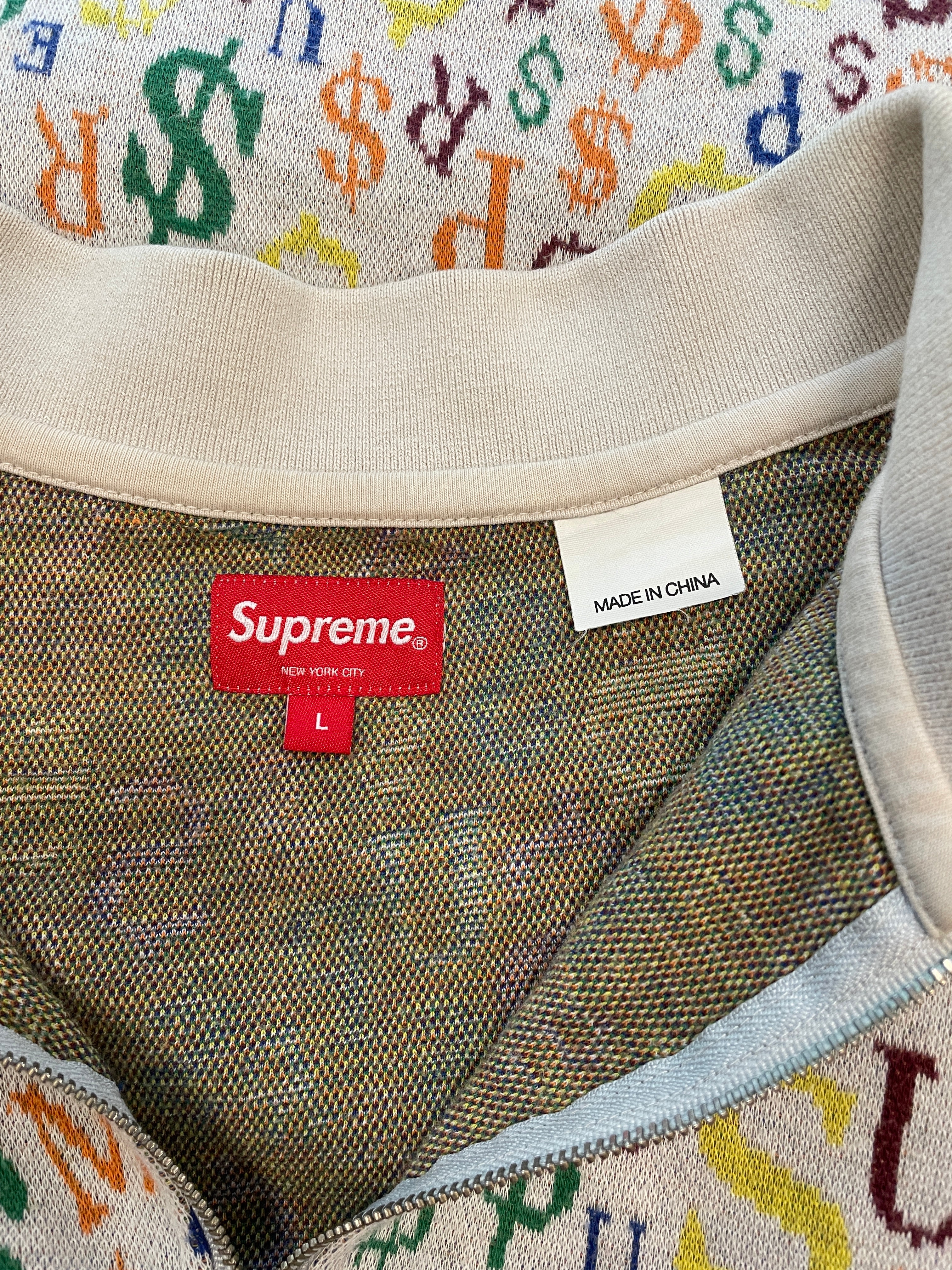 Supreme/LS T-Shirt/L/Cotton/MLT/All Over Print/MULTI COLOR DOLLAR SYMBOLS view 5