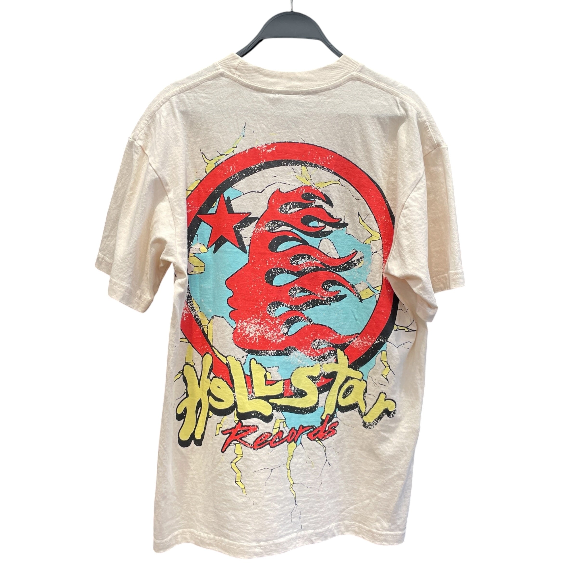 HELLSTAR/T-Shirt/S/Cotton/CRM/Graphic/GLOBE HEADPHONES view 2