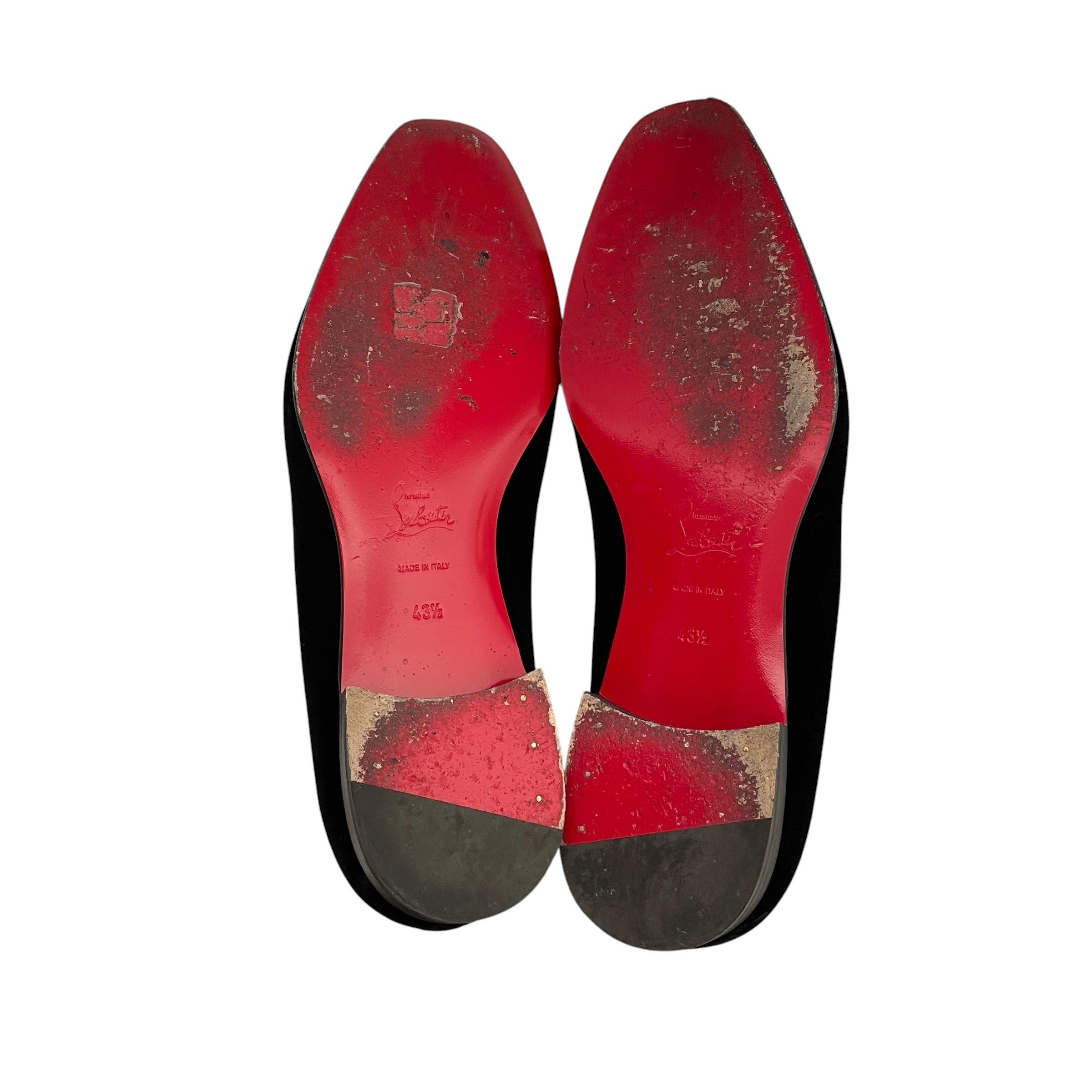 Christian Louboutin/Loafers/EU 43.5/BLK/DANDELION FLAT view 6