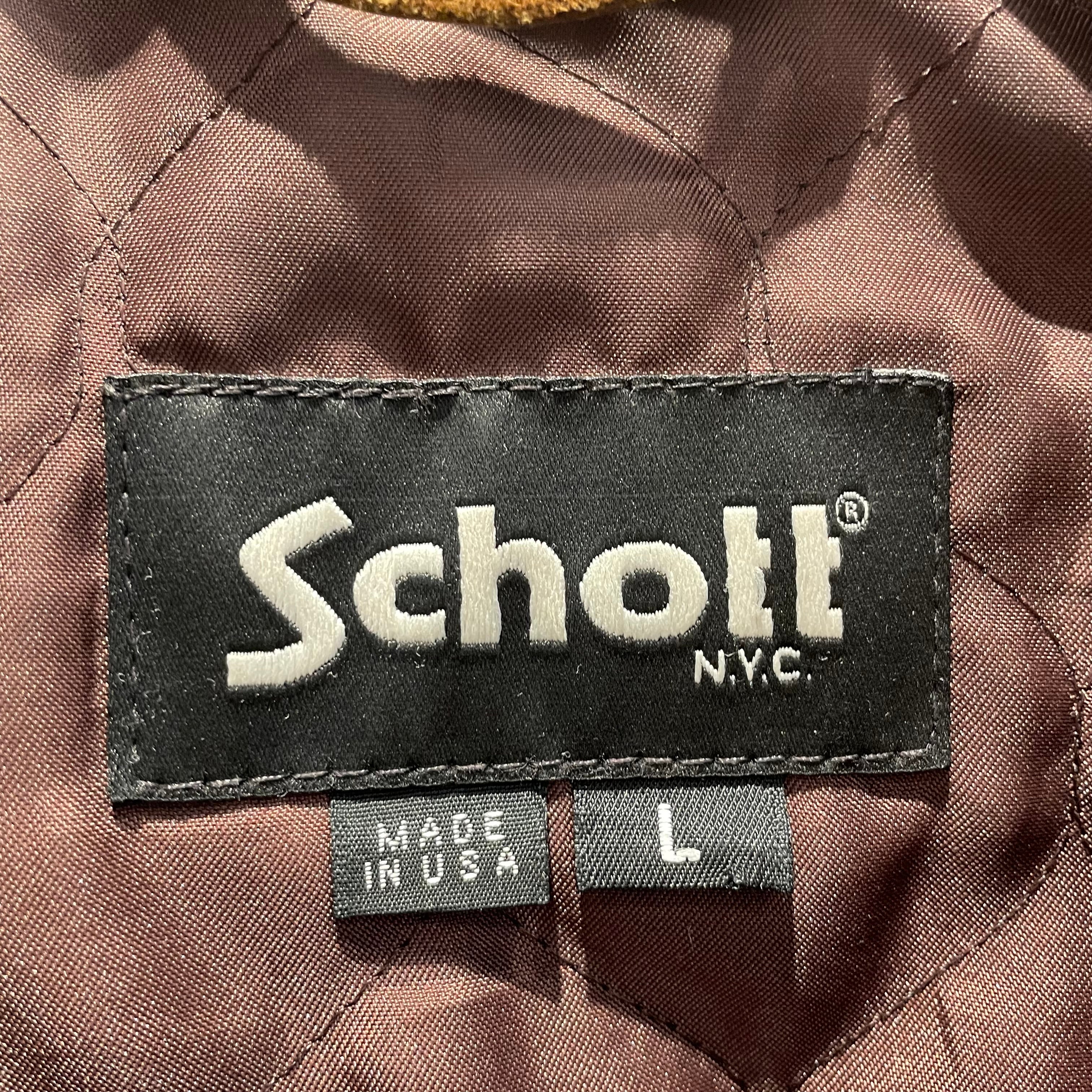 Schott/Leather Jkt/XL/Leather/BRW/A-2 Bomber view 3