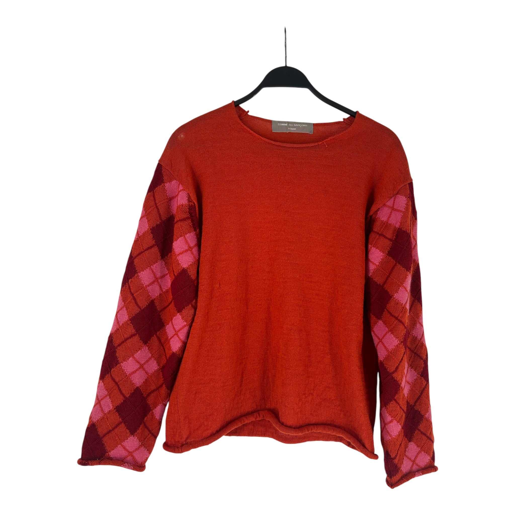 COMME des GARCONS HOMME/Sweater/Wool/RED/HN-040120 view 1