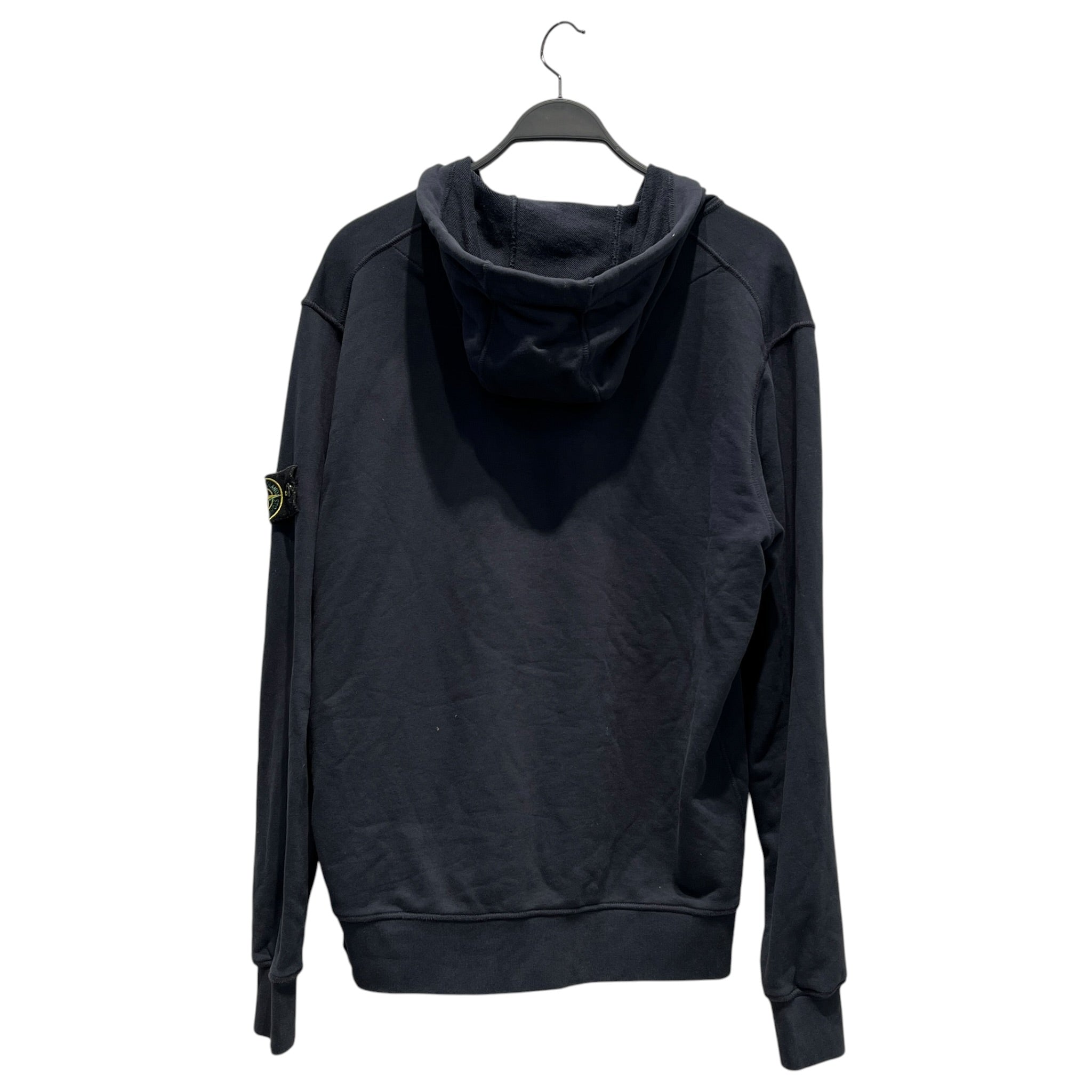 STONE ISLAND/Hoodie/XL/Cotton/BLK/PLAIN view 2