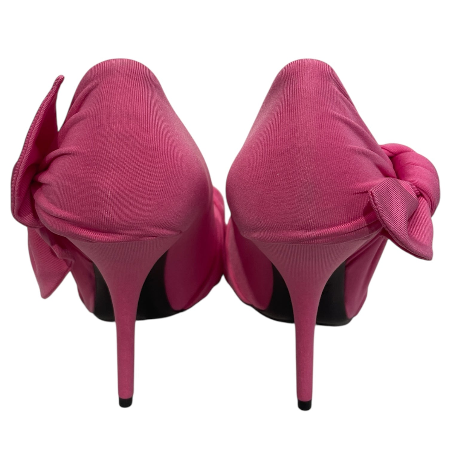 BALENCIAGA/Heels/EU 41/PNK/V-Tip/WRAP BOWTIE TOE / HEEL view 4