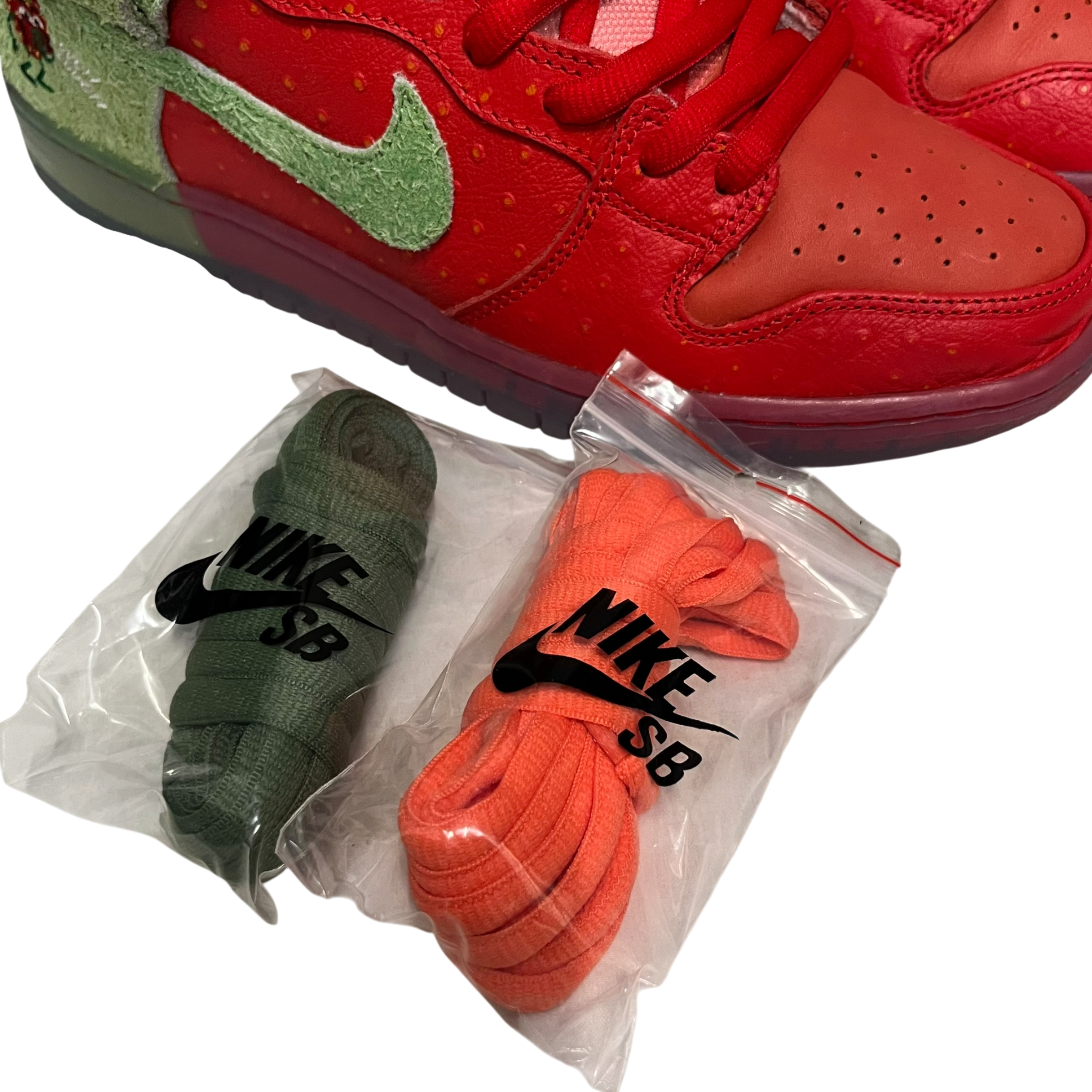 NIKE SB/Hi-Sneakers/US 9/RED/strawberry cough view 5