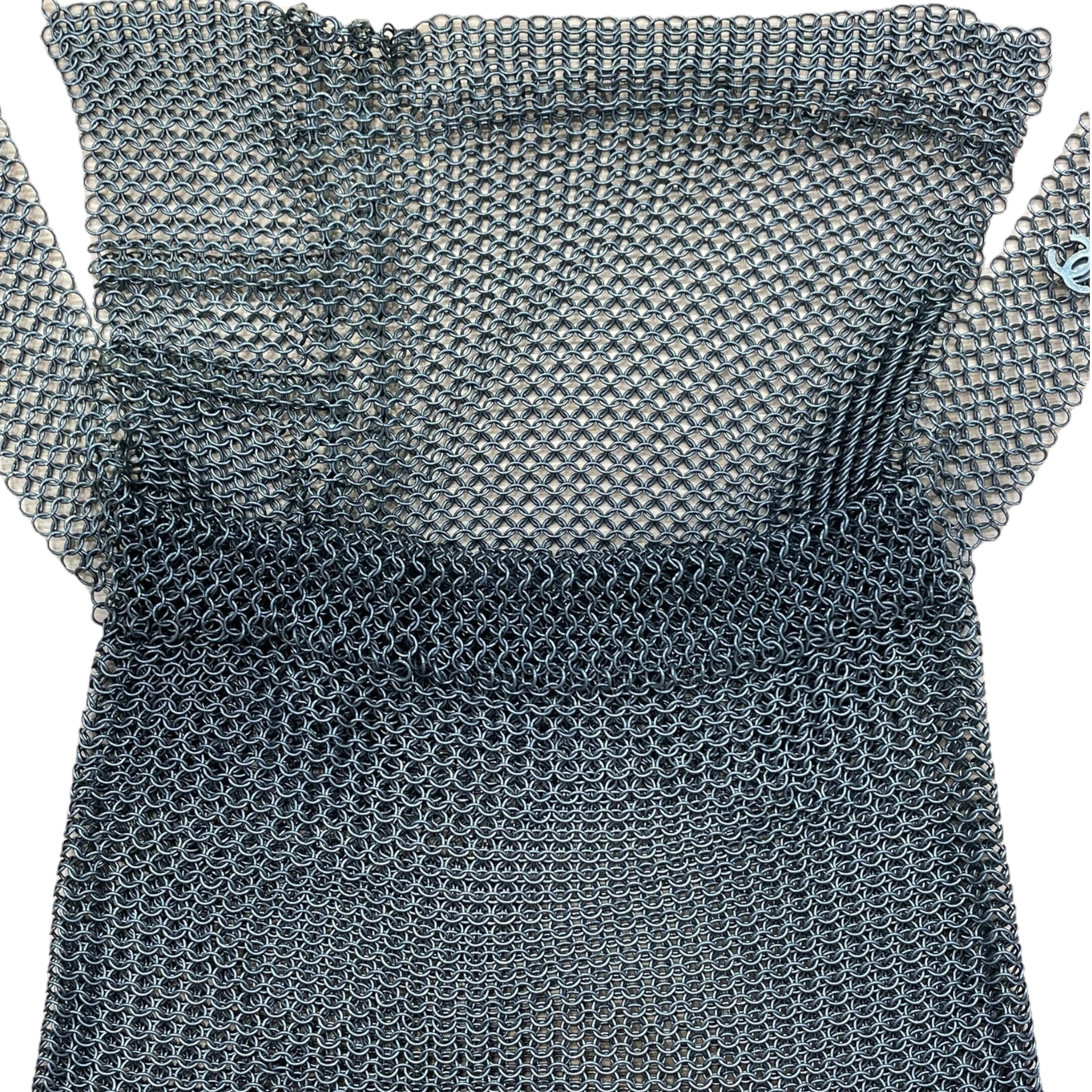 CHANEL/Pouch/SLV/chainmail belt purse view 4