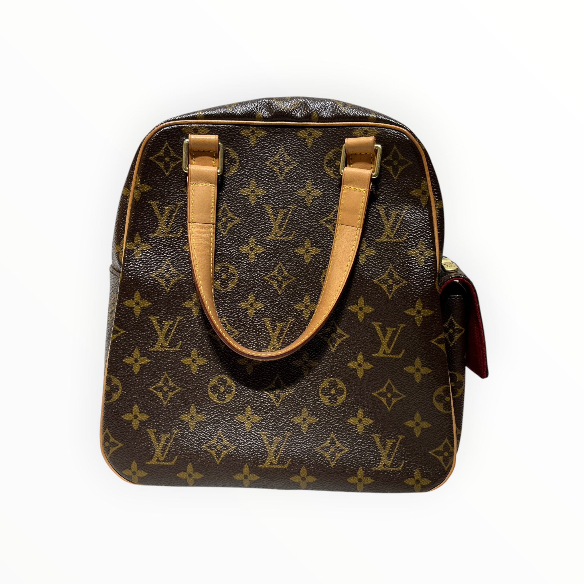 LOUIS VUITTON/Clutch Bag/Monogram/Leather/BRW/excentri-cite view 2