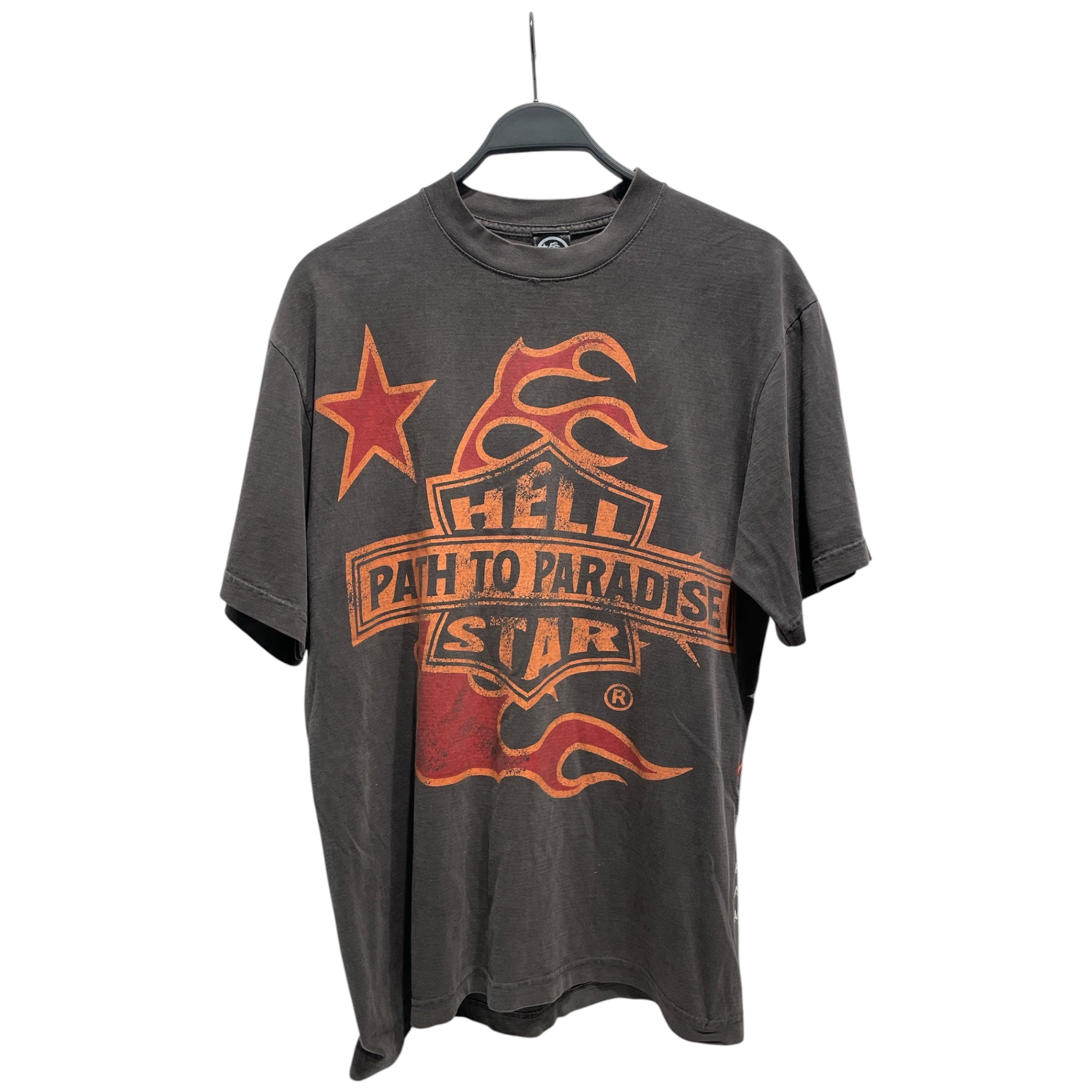 HELLSTAR/T-Shirt/M/Cotton/BLK/All Over Print/tour tee view 1