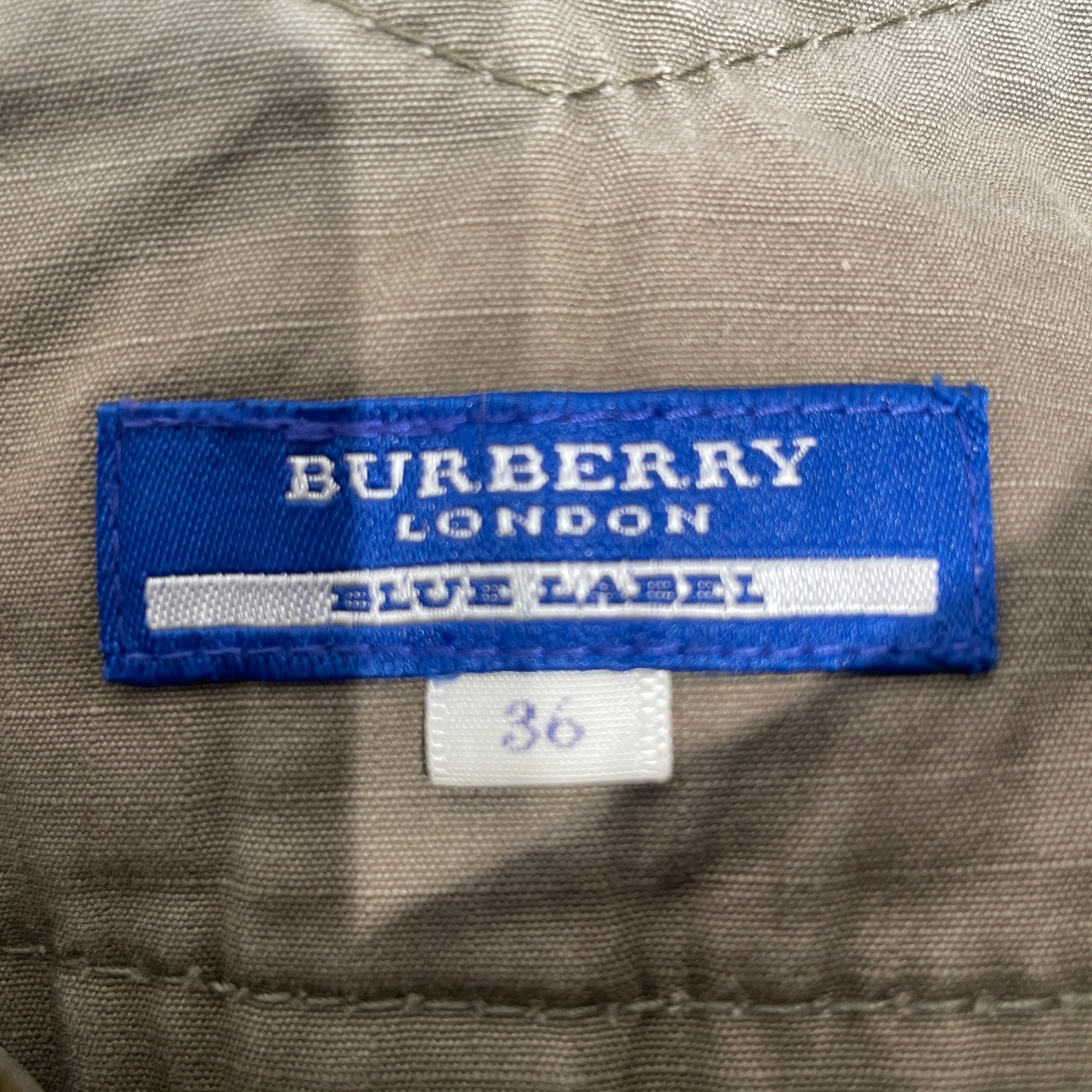 BURBERRY BLUE LABEL/Shorts/36/Cotton/KHK/ view 3