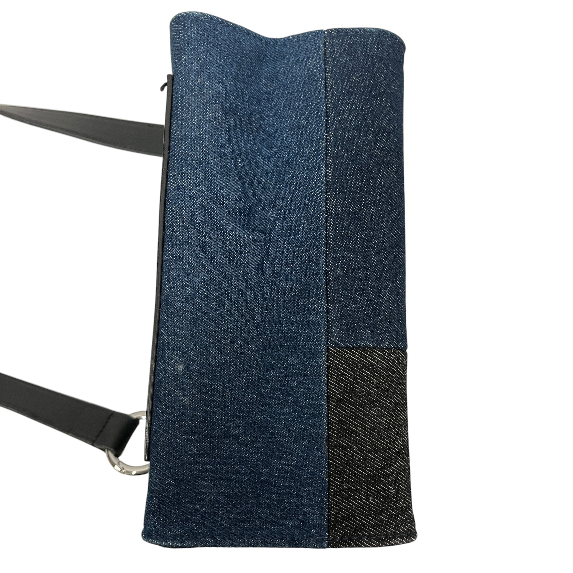 DIESEL/Cross Body Bag/Cotton/NVY/DENIM PATCHWORK view 3