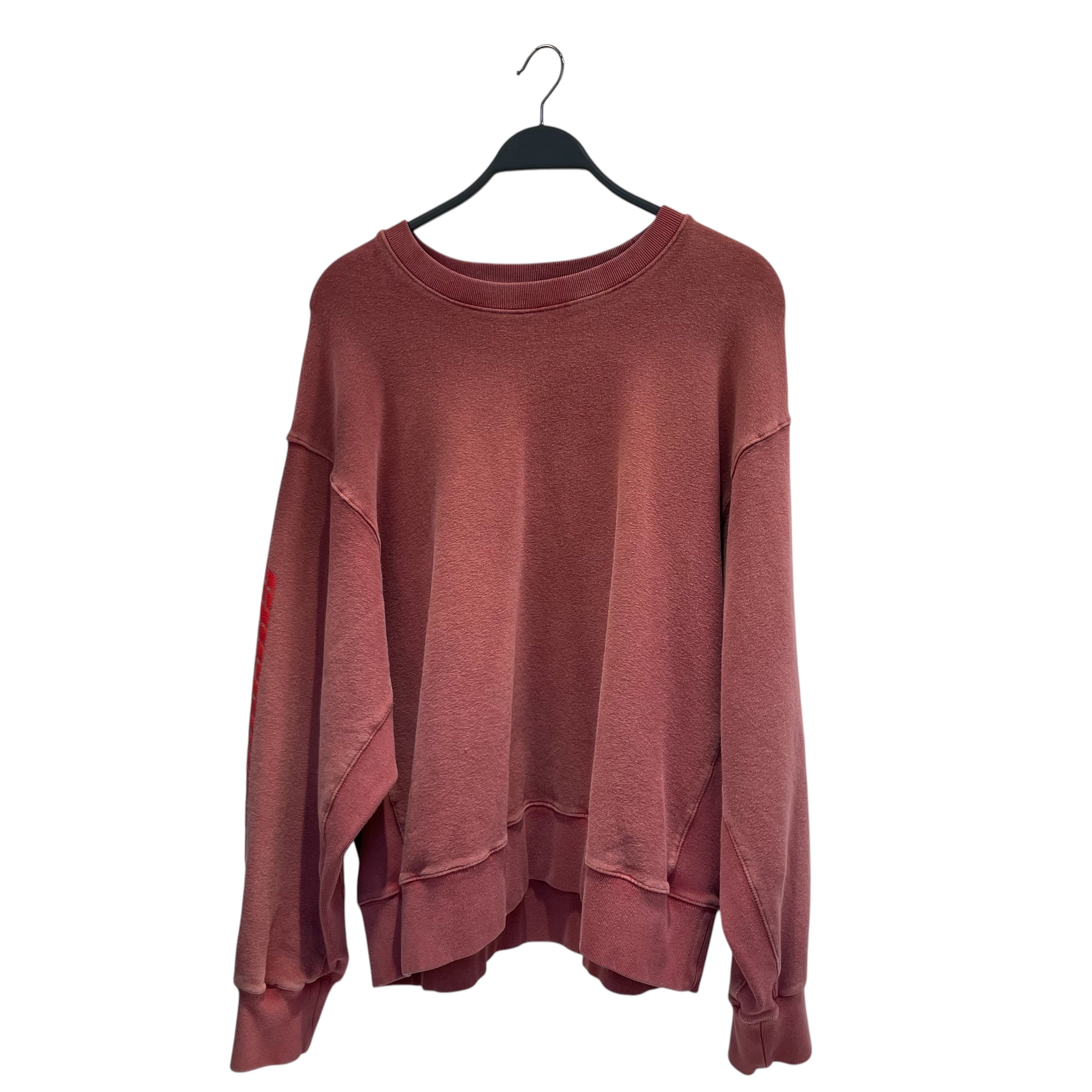 YEEZY/Sweater/XL/Cotton/RED/season 4/crewneck view 1