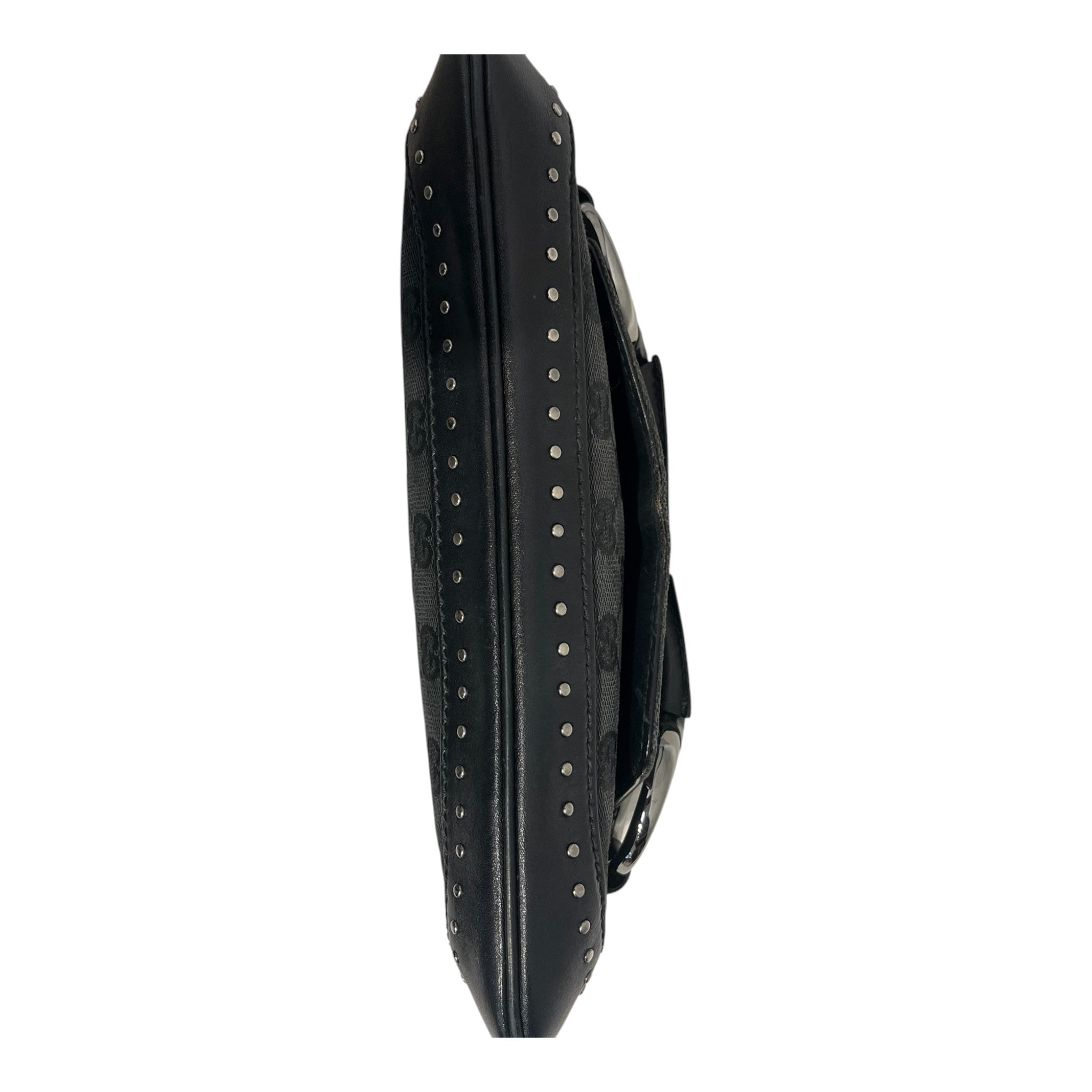 GUCCI/Bag/Monogram/Cotton/BLK/TOM FORD HORSEBIT BAGUETTE view 5