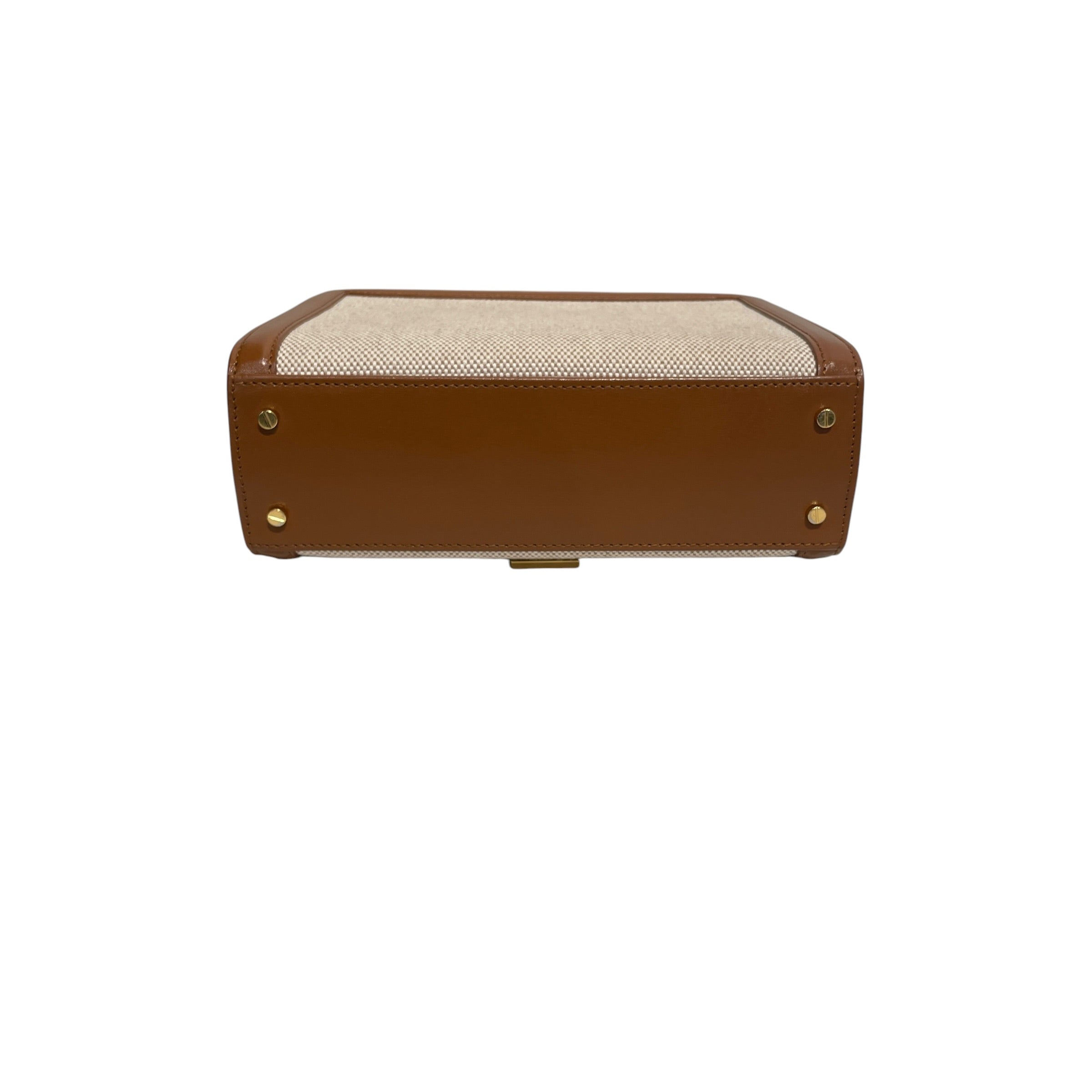 SAINT LAURENT/Cross Body Bag/Leather/CRM/Cassandra Natural view 4