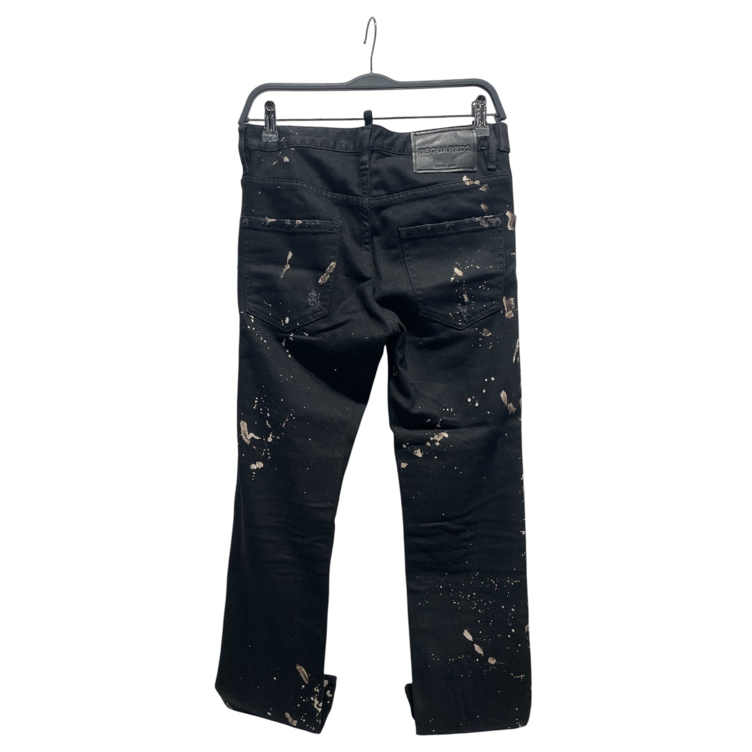 DSQUARED2/Bottoms/40/All Over Print/Cotton/BLK/ view 2