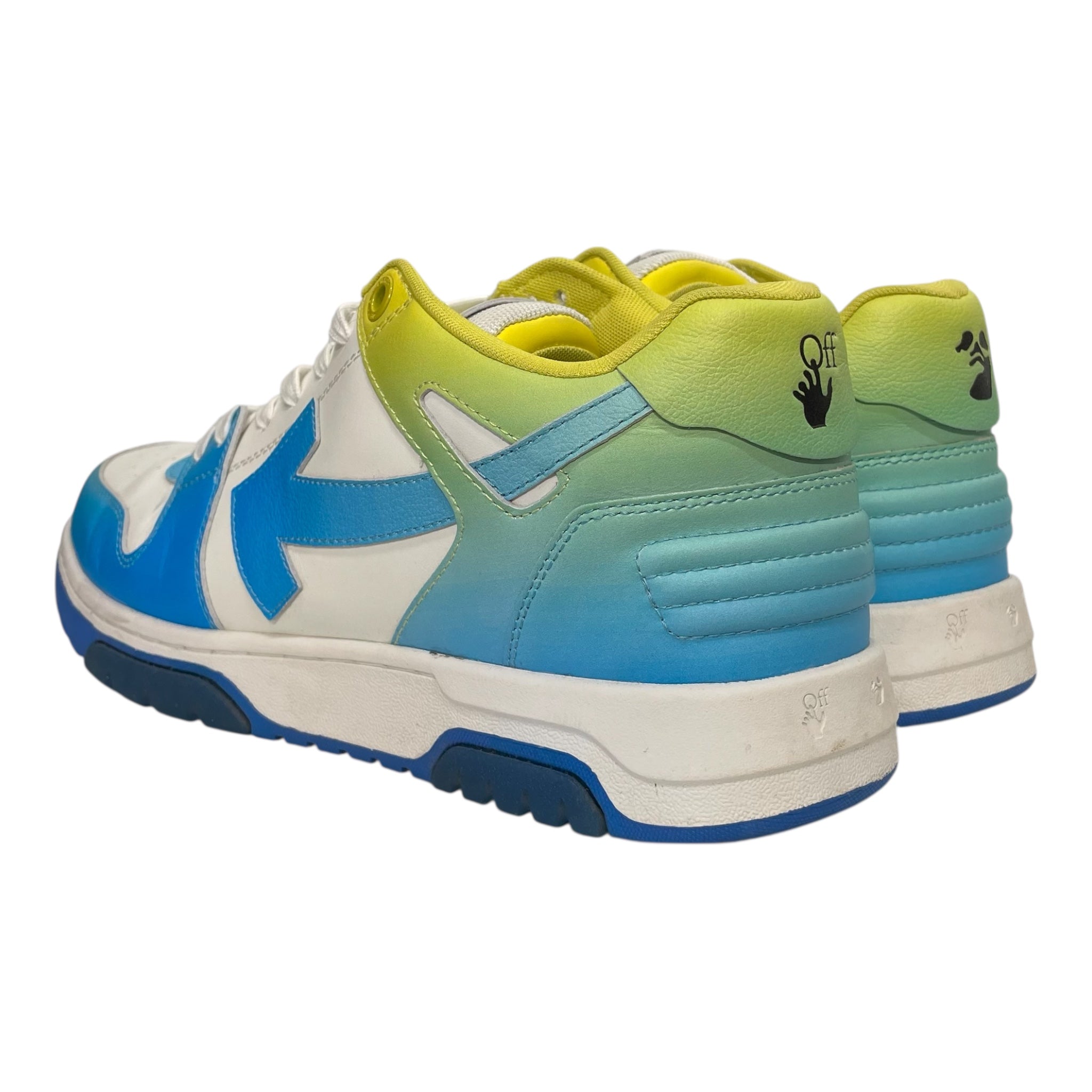 OFF-WHITE/Low-Sneakers/US 12.5/BLU/OFFVA GREEN/BLUE TIE DYE view 2