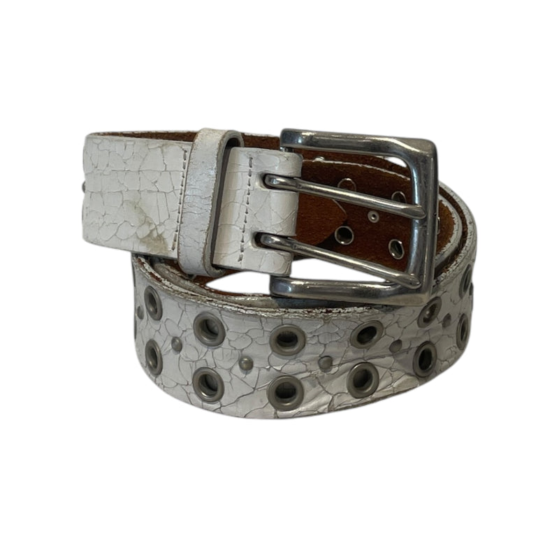 TORNADO MART/Belt/Leather/WHT/