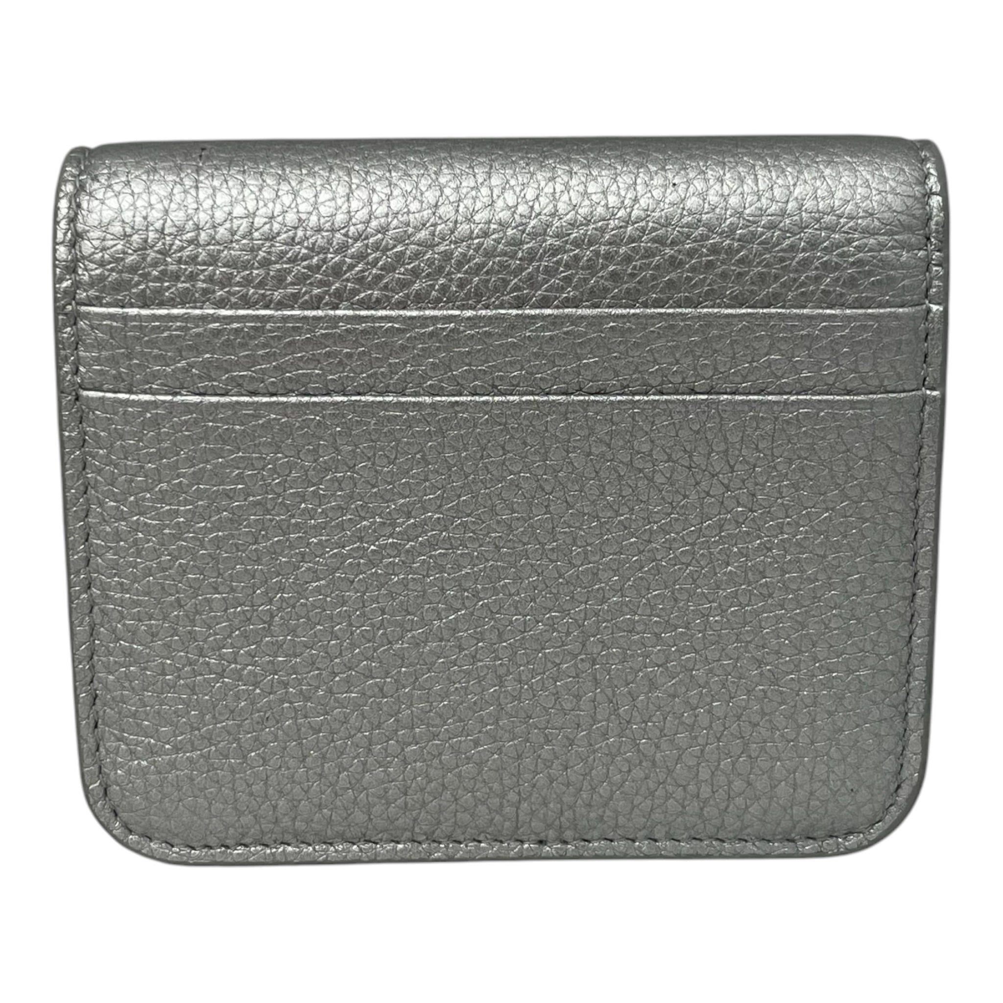 BALENCIAGA/Bifold Wallet/SLV/SILVER BIFOLD view 2