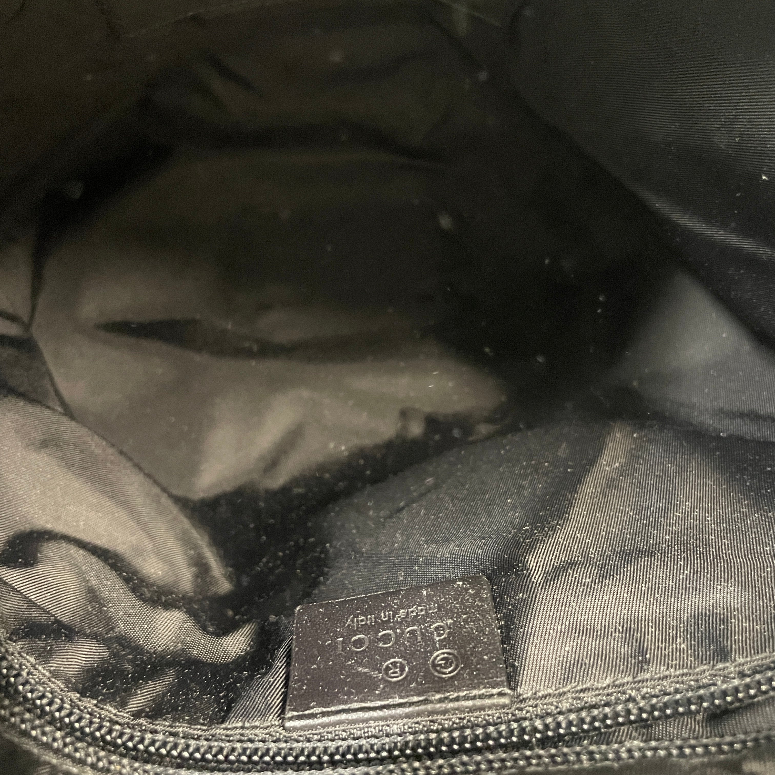 GUCCI/Bag/BLK/WEB MESSENGER BAG view 5