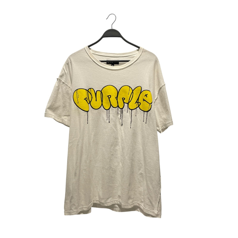 PURPLE BRAND/T-Shirt/XL/Cotton/WHT/