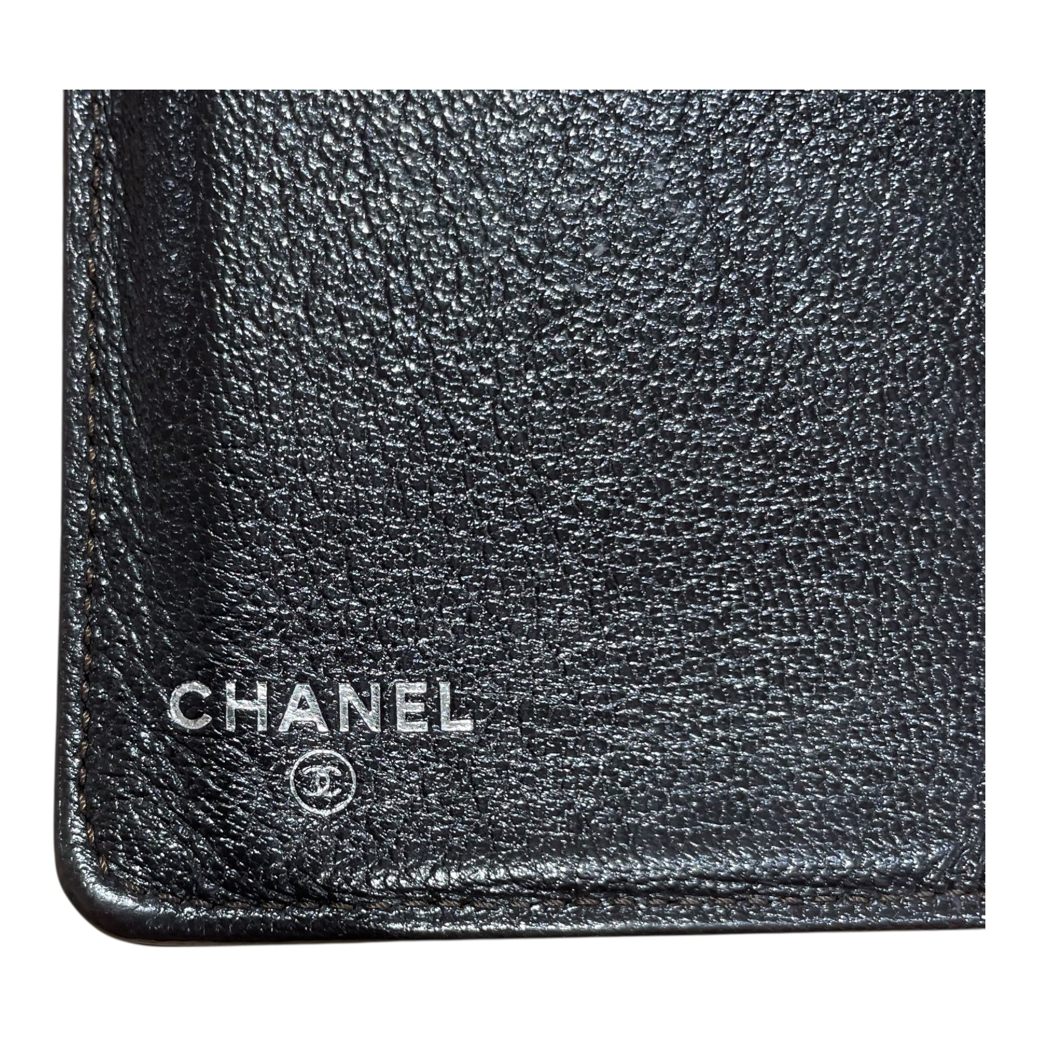 CHANEL/Long Wallet/GLD/quilted leather long wallet view 5