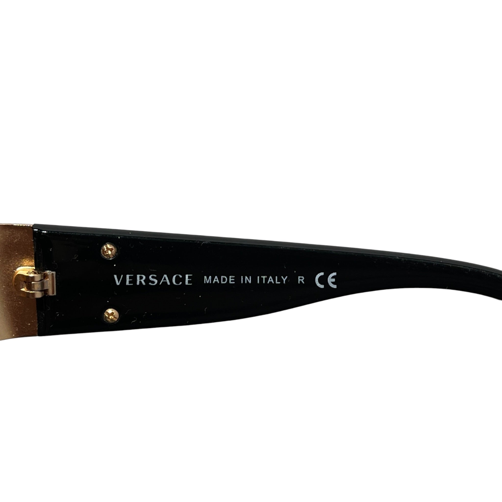 VERSACE/Sunglasses/Metal/GLD/L's/BROWN GRADIENT/SHIELD view 4