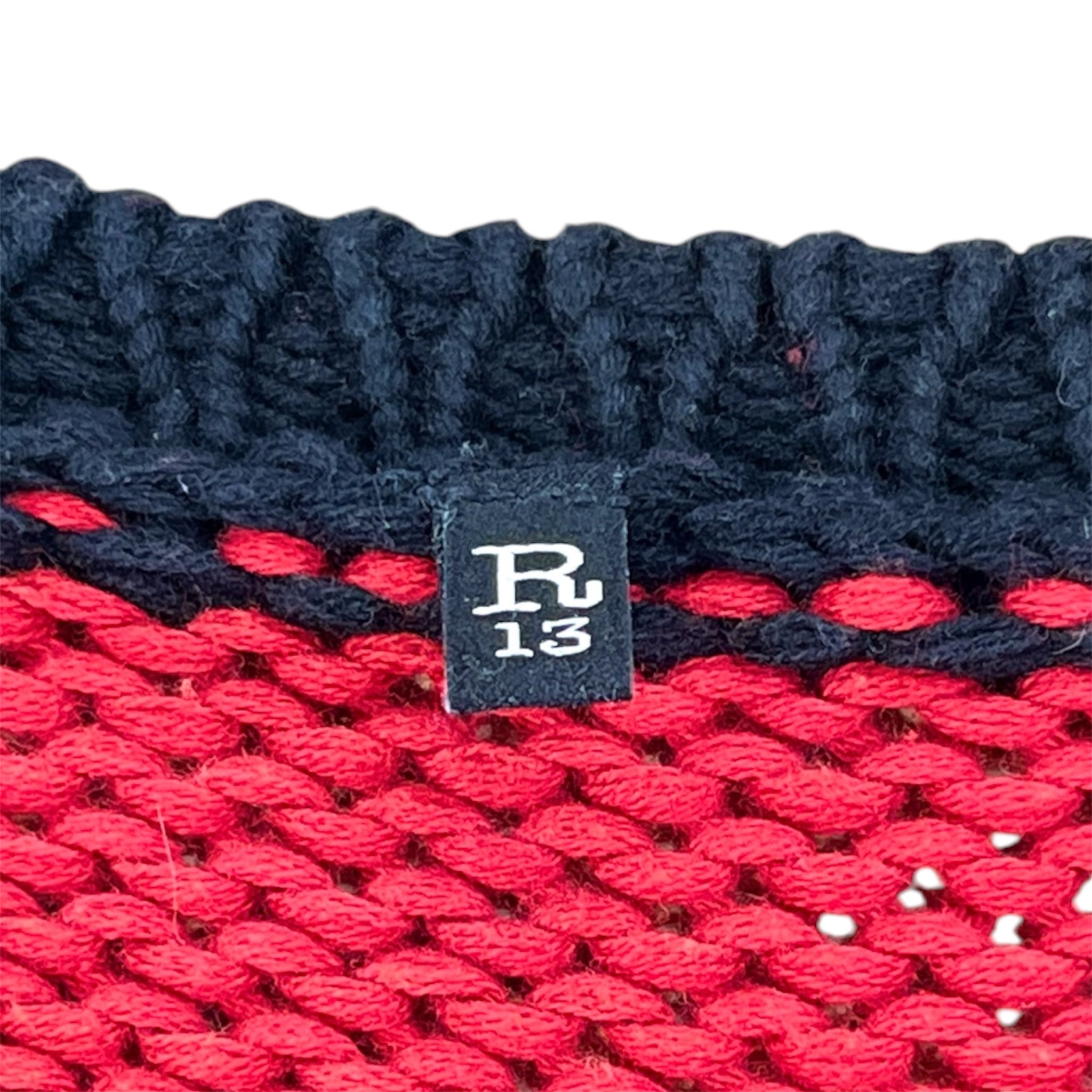 R13/Sweater/M/Stripe/Wool/RED/FREDDY KNIT view 3