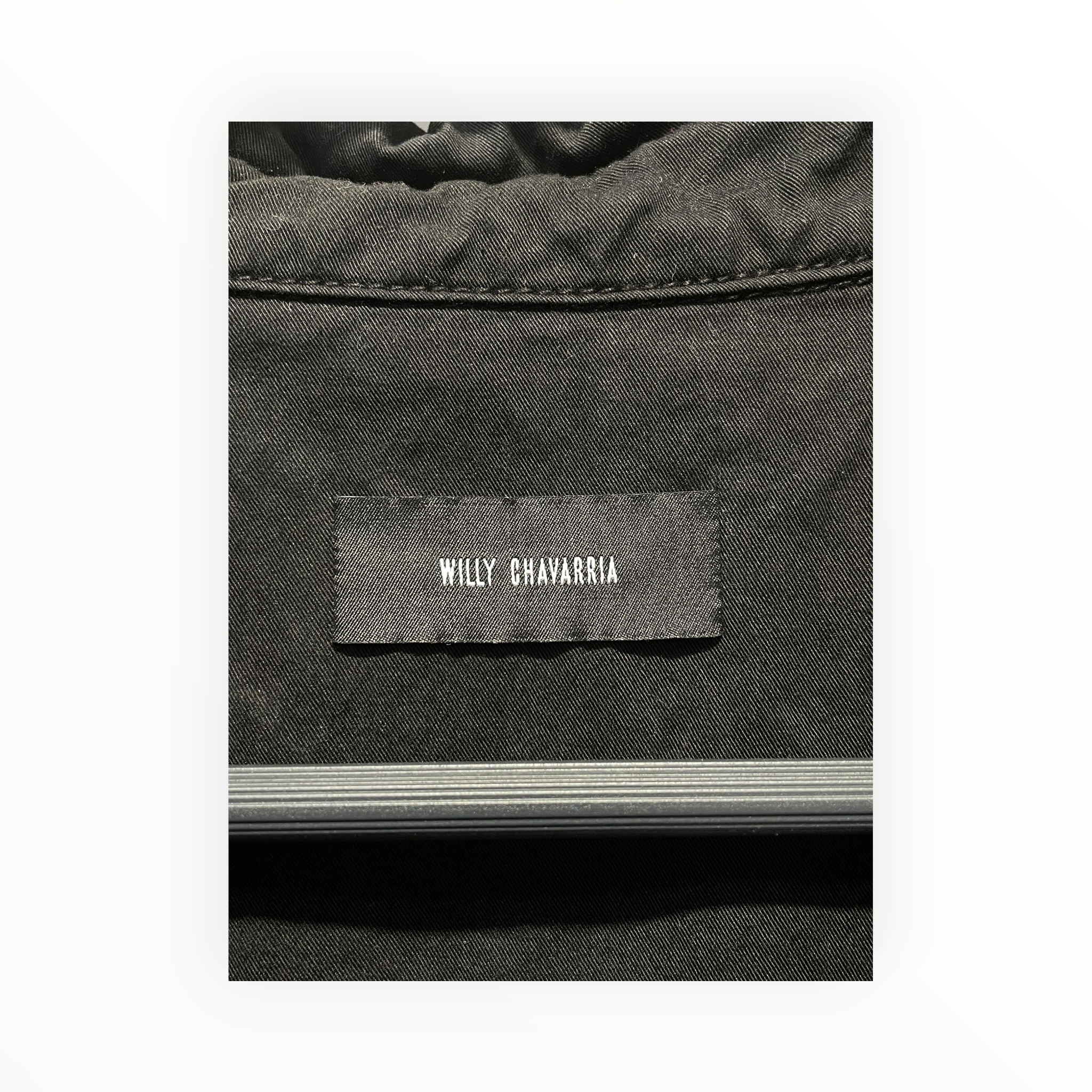 WILLY CHAVARRIA/SS Shirt/M/Cotton/BLK/ view 3