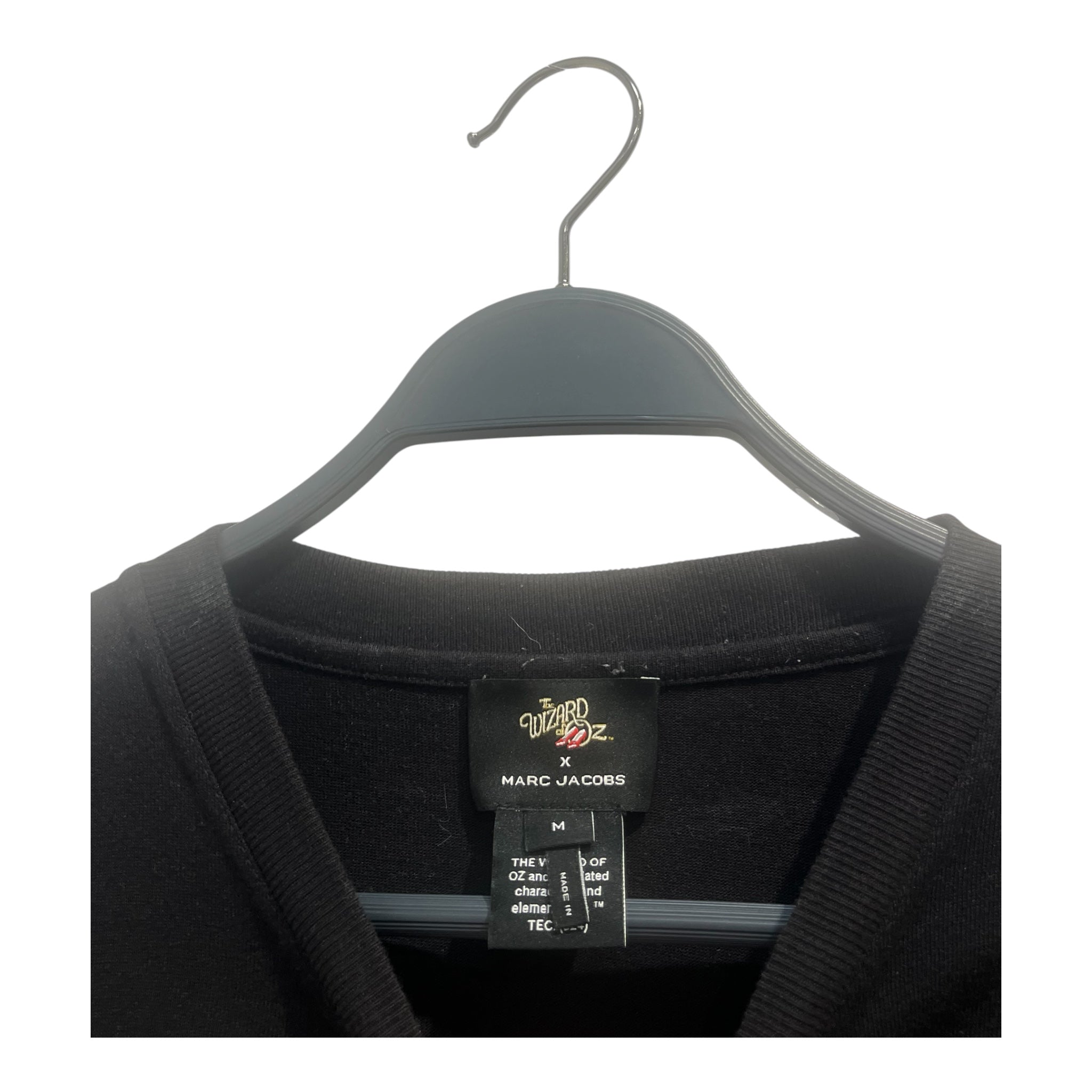 MARC JACOBS/T-Shirt/M/Cotton/BLK/Graphic/THE WIZARD OF OZ view 3