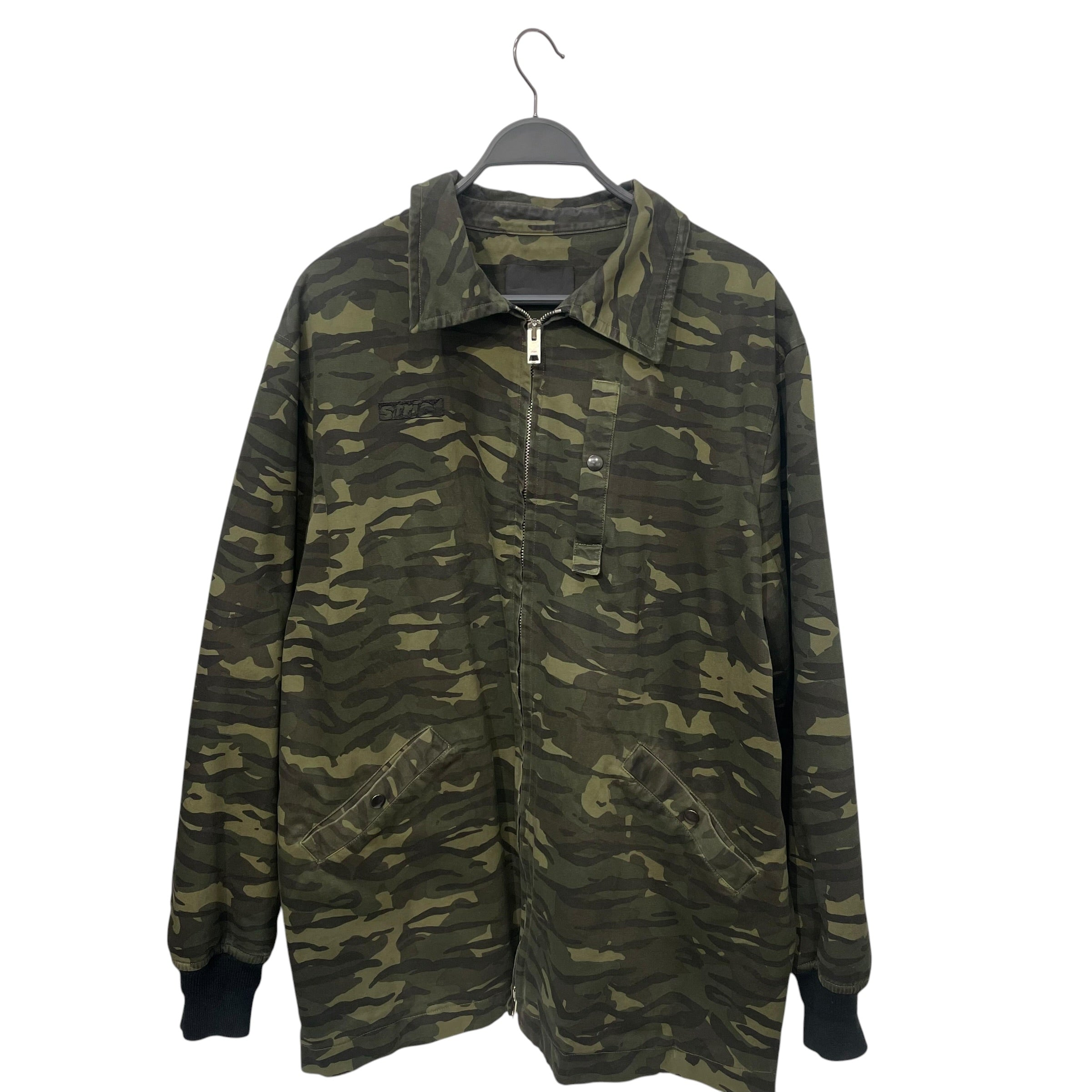 Alexander Wang/Jacket/Cotton/GRN/Camouflage/ZIP OVERSIZE view 1