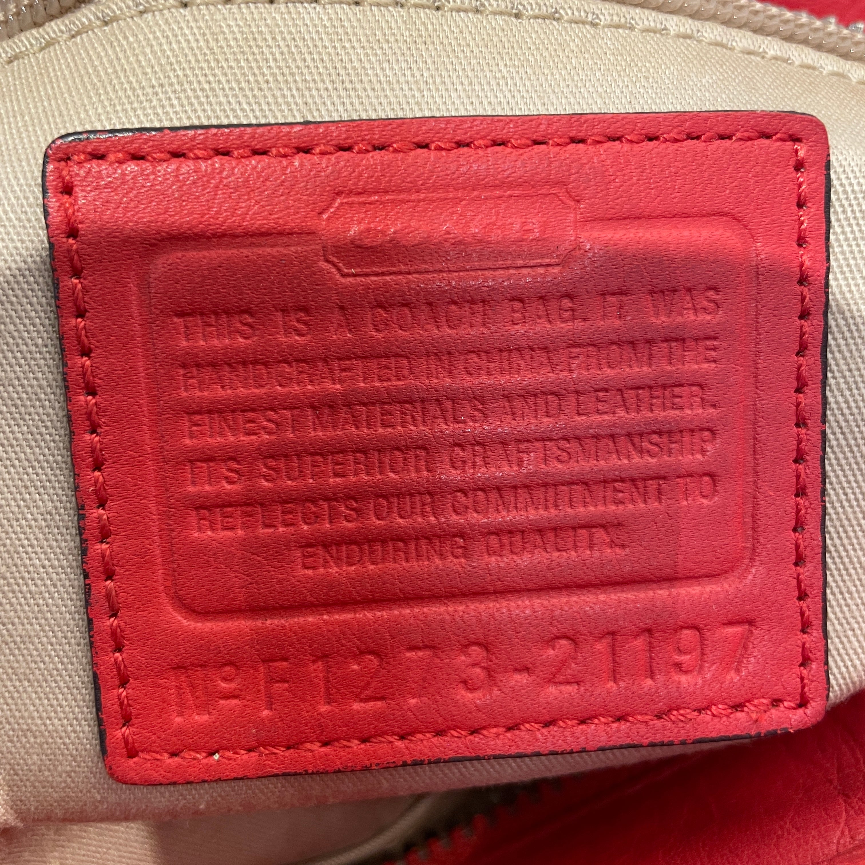 COACH/Bag/Leather/RED/double kisslock view 5