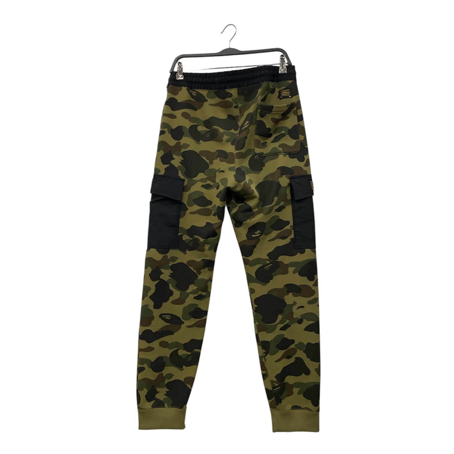A BATHING APE/Pants/L/Cotton/GRN/Camouflage/Shark Cargo Sweatpants view 2