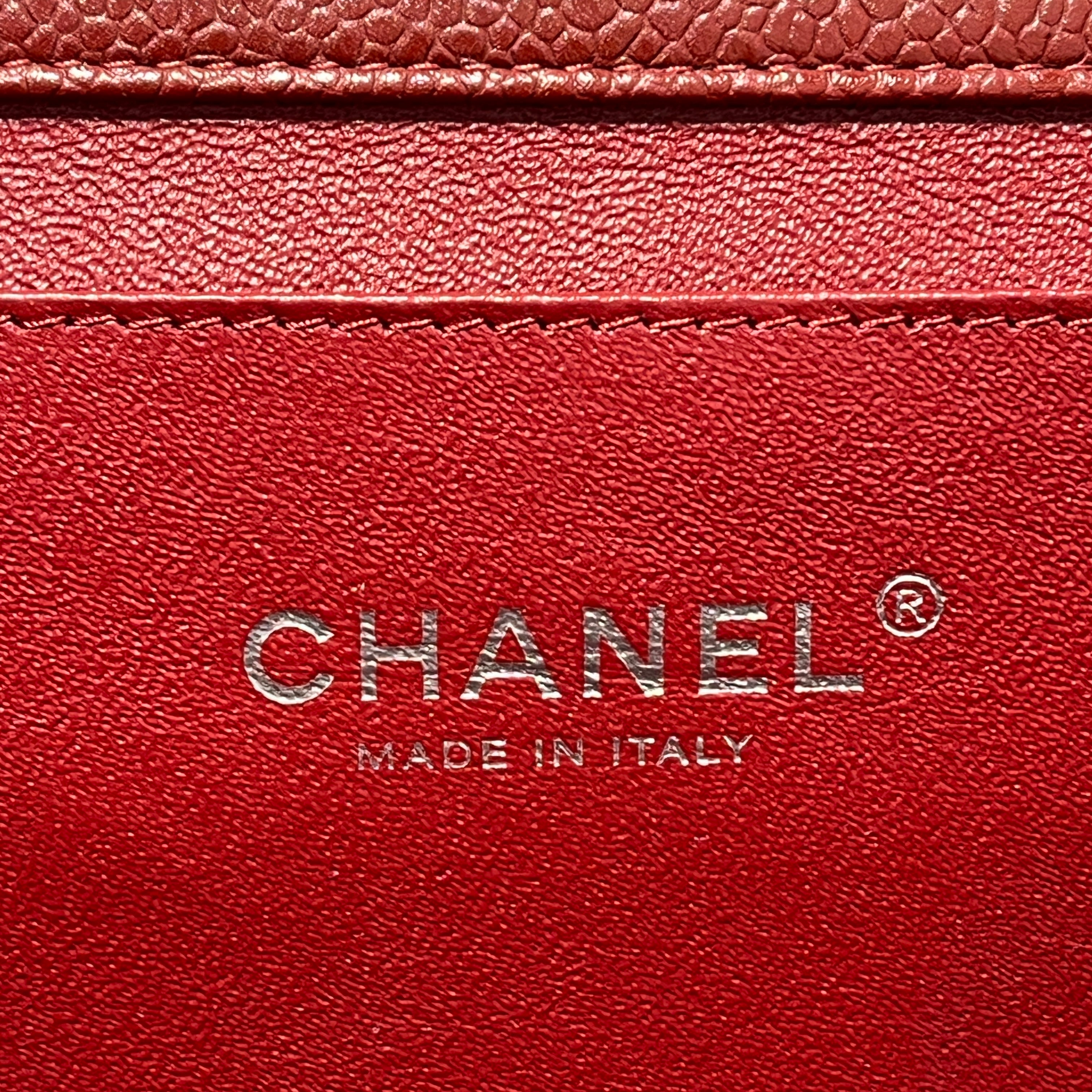 CHANEL/Hand Bag/Leather/BRD/caviar jumbo flap view 5