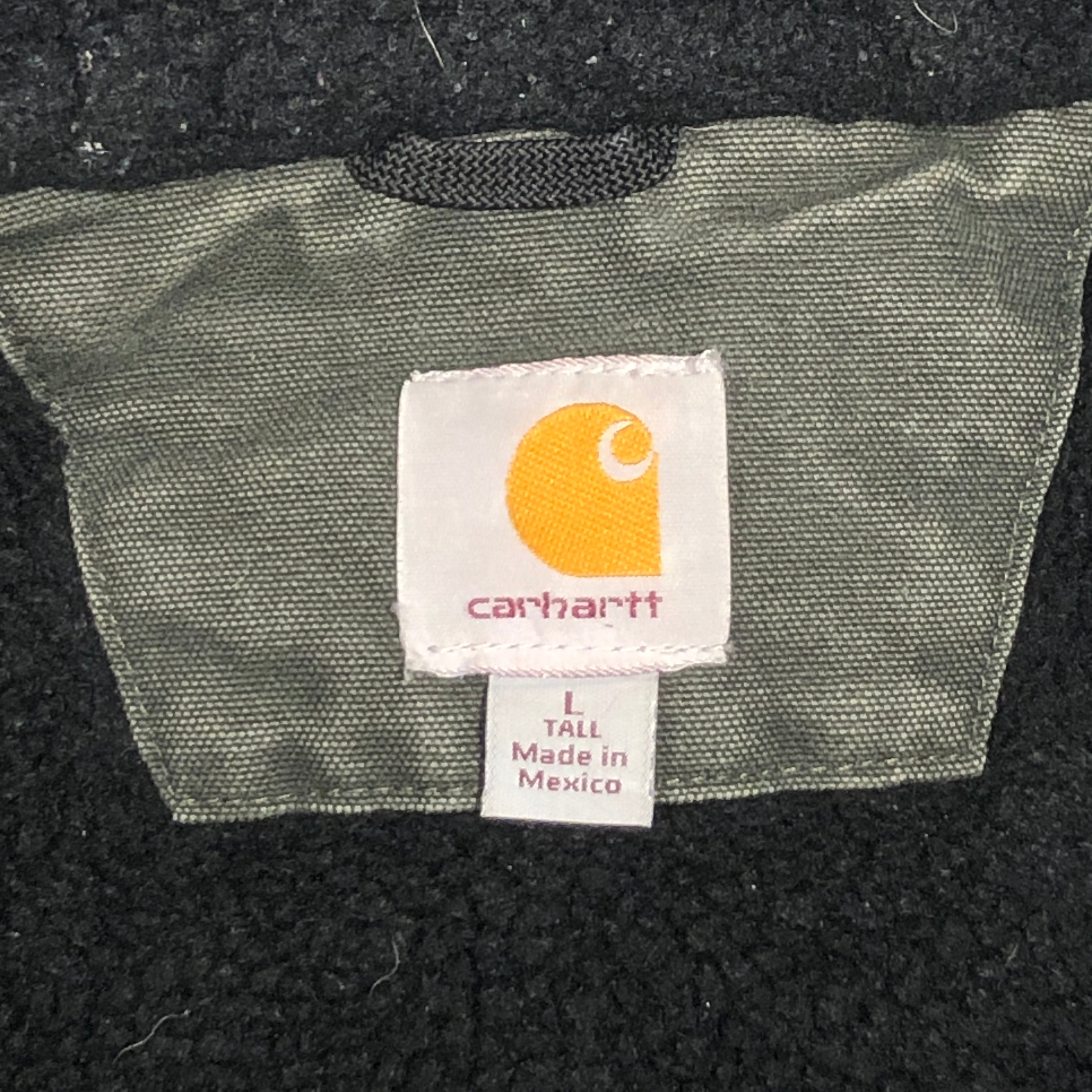 Carhartt/Coverall/L/Cotton/GRN/faded green with sherpa lining view 3