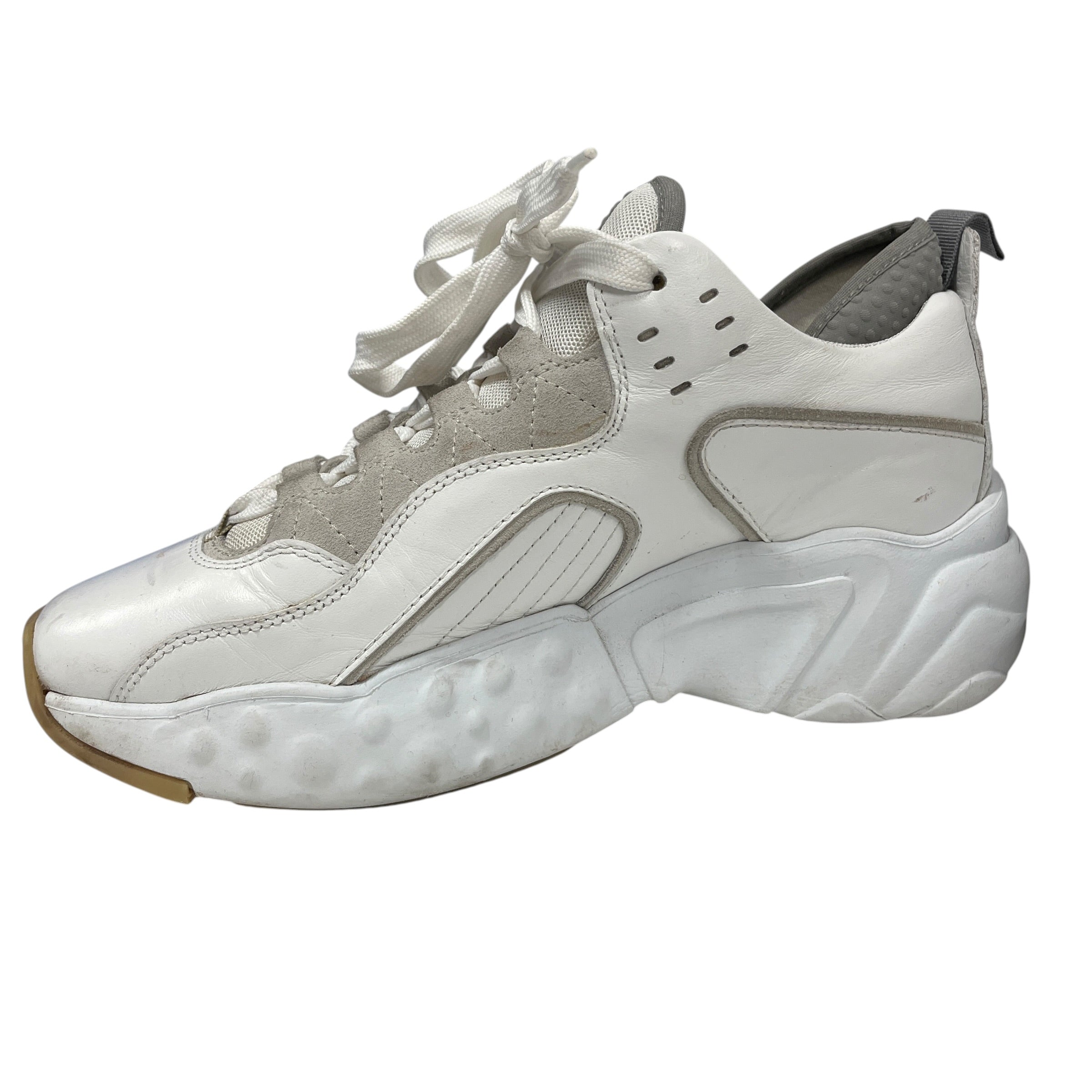 Acne Studios/Low-Sneakers/US 8.5/Leather/WHT/Manhattan White - view 8