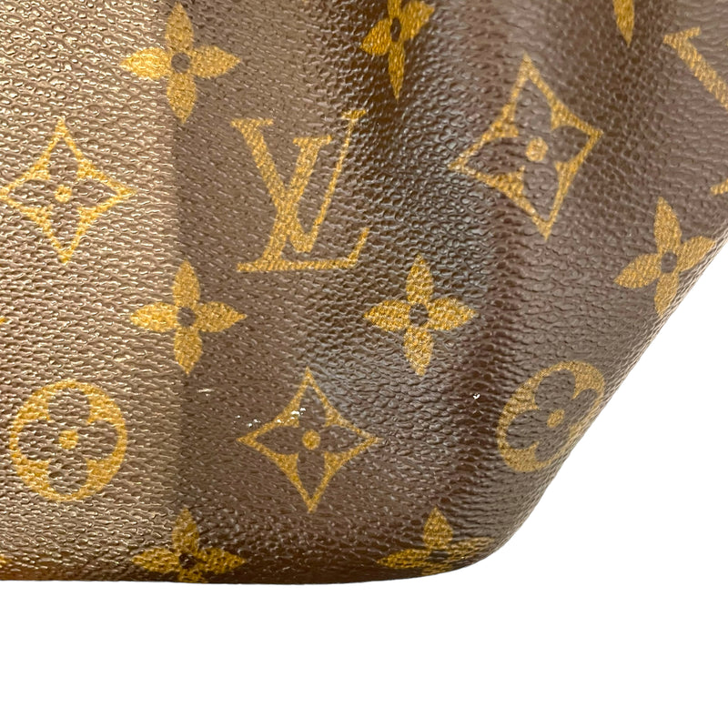 Japan Used Bag] Used Louis Vuitton Sack Plastic Monogram  Canvas/Pvc/Brw/Monogra