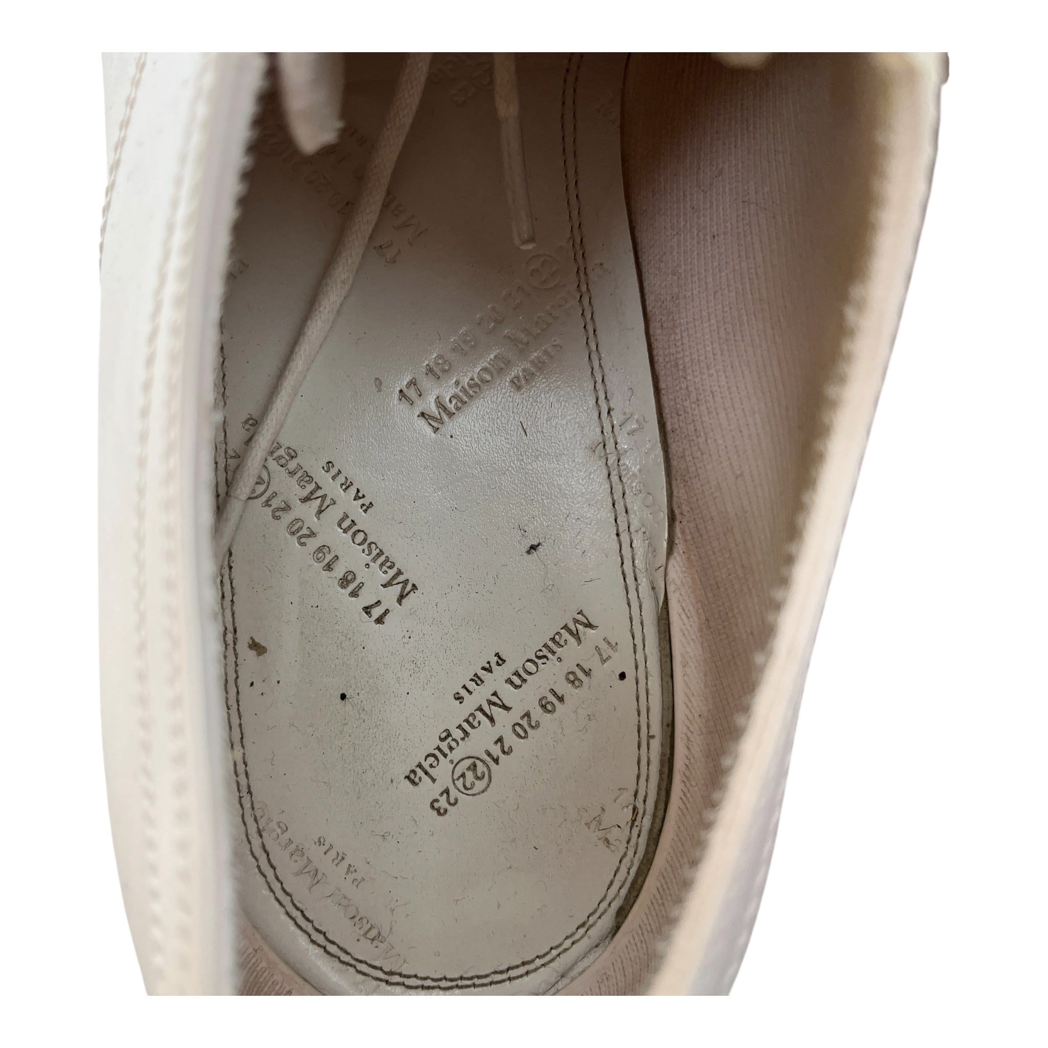Maison Margiela/Dress Shoes/US 7/WHT/TABI LOAFER view 3